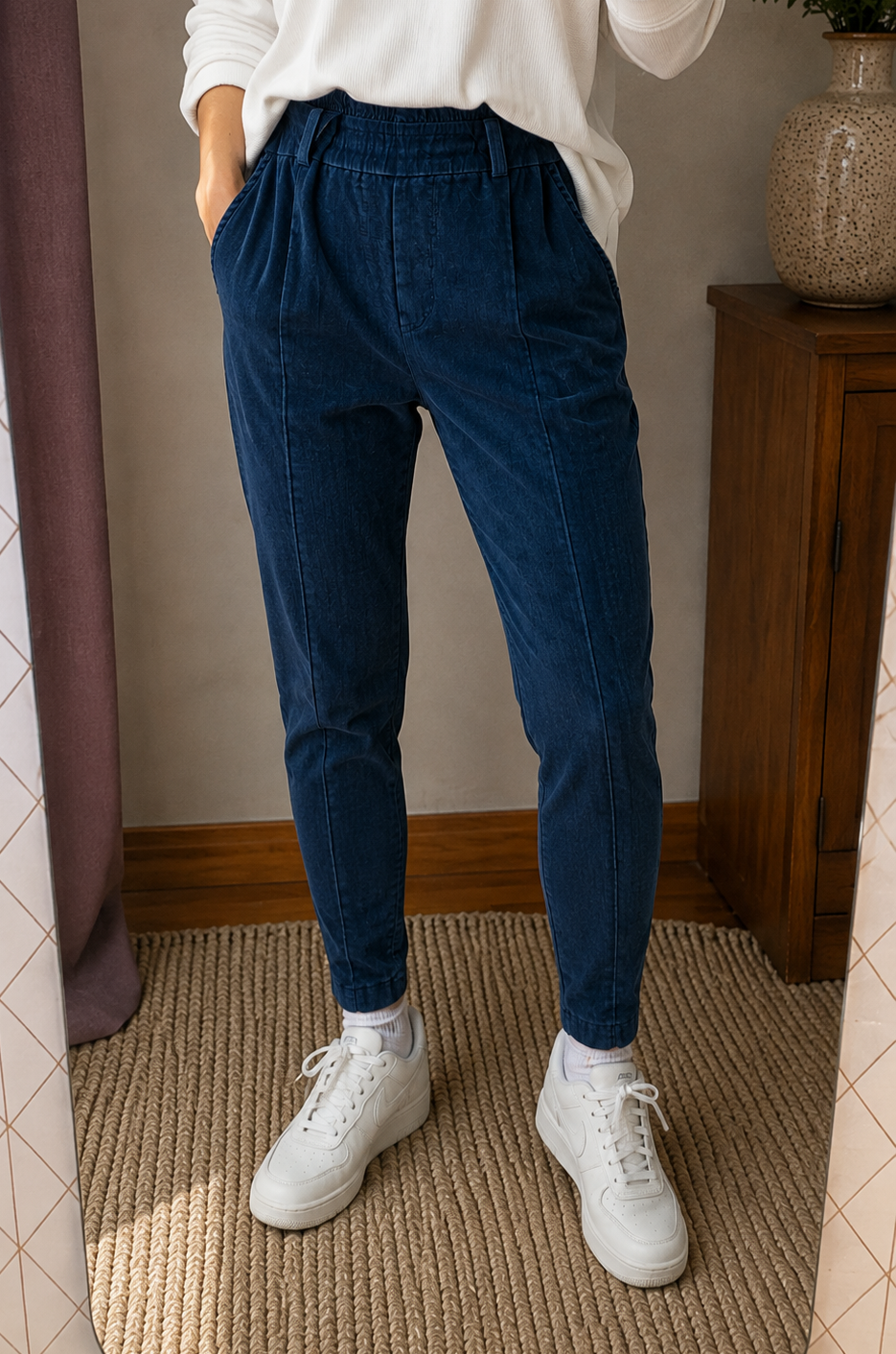 Pantalón Agamuzado
