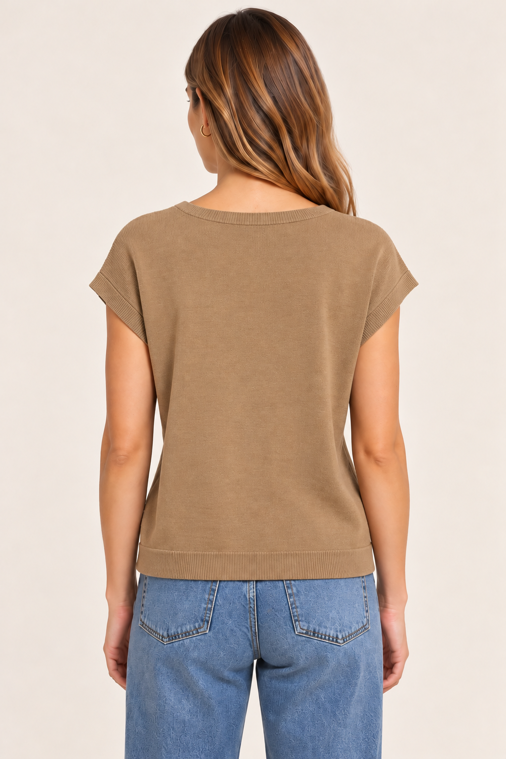 Remera Palma Camel