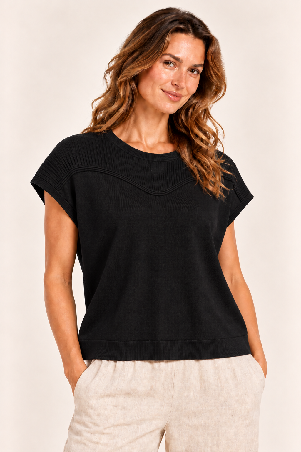 Remera Palma Negra