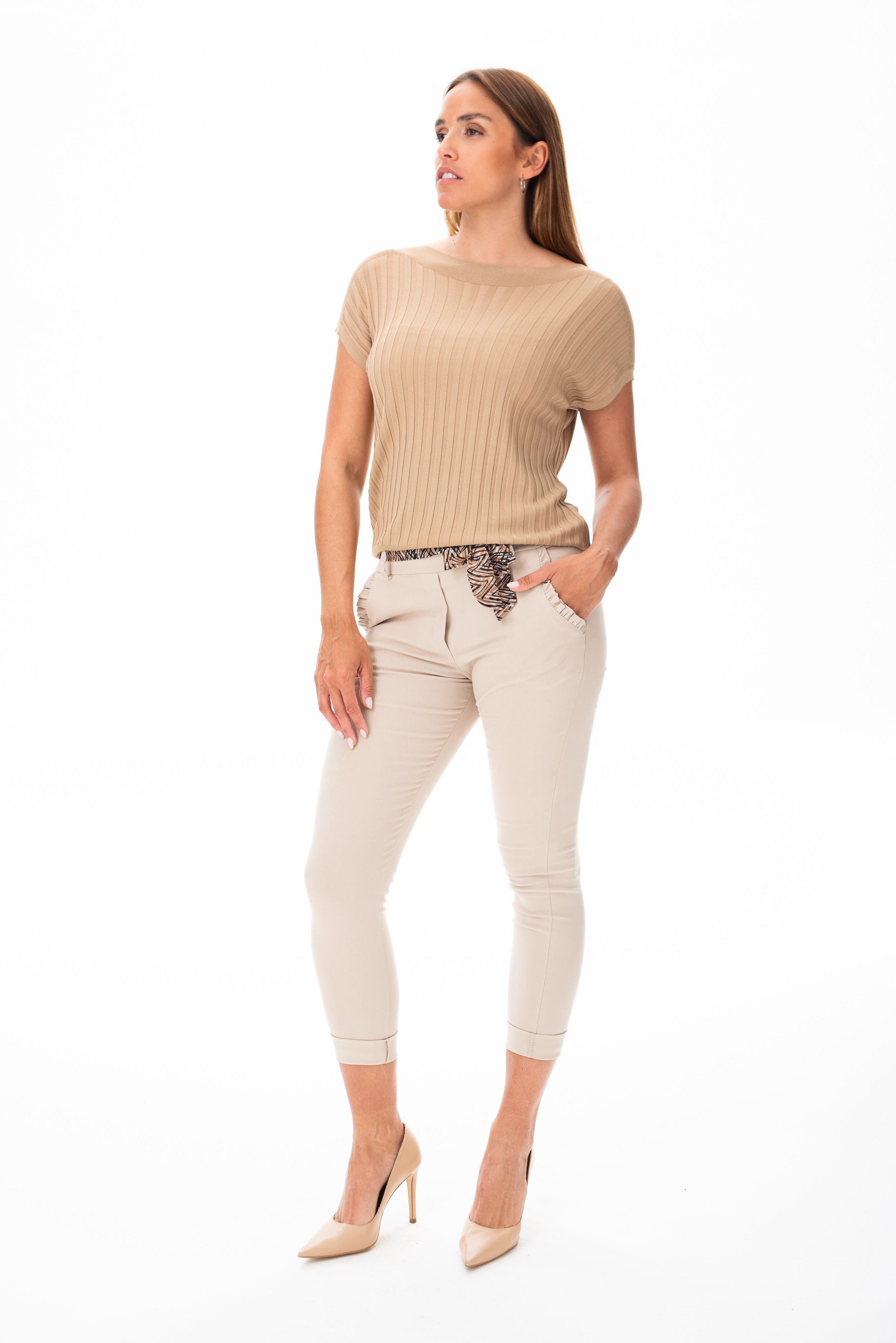 Remera Bela Beige