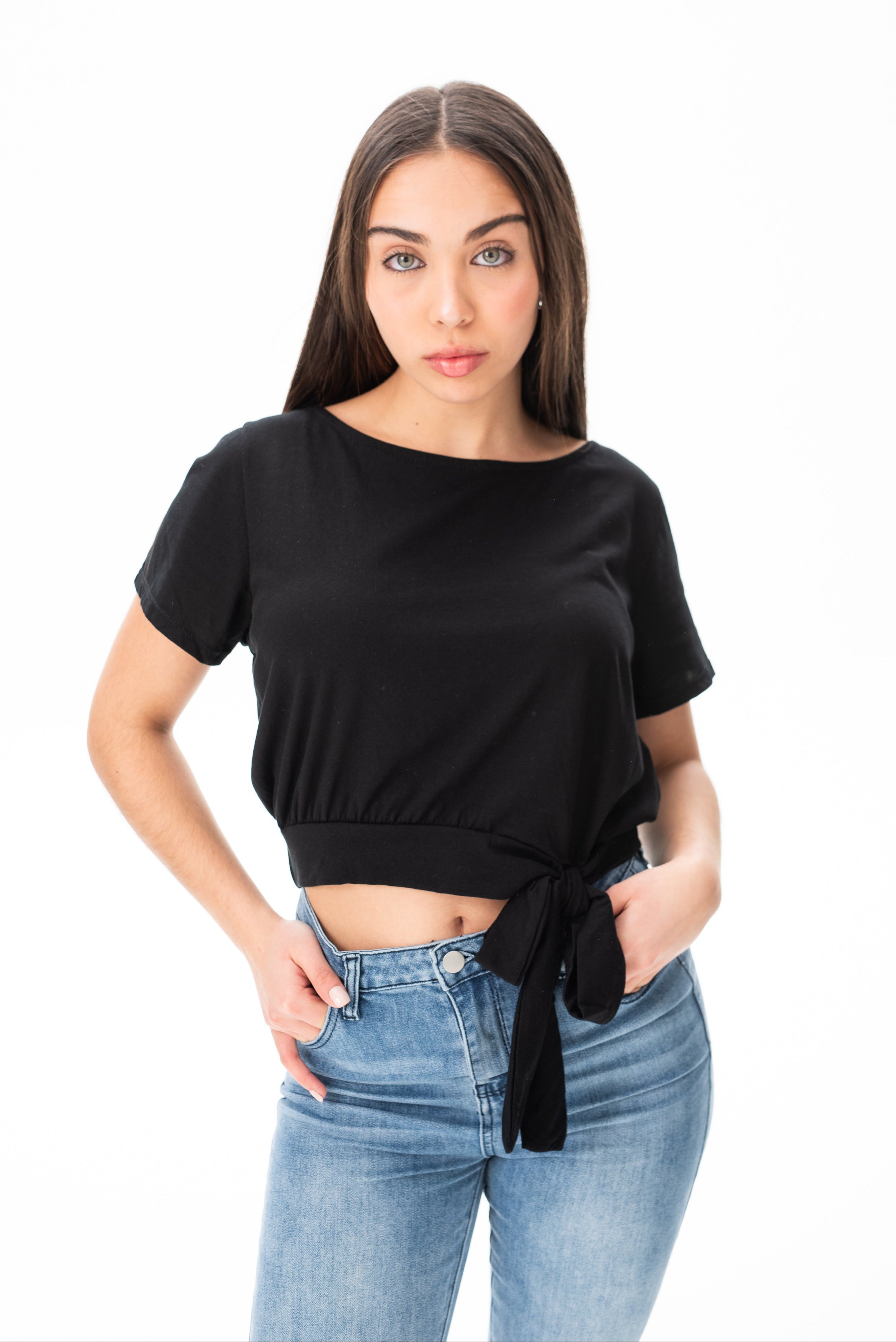 Remera Nodo - Negra
