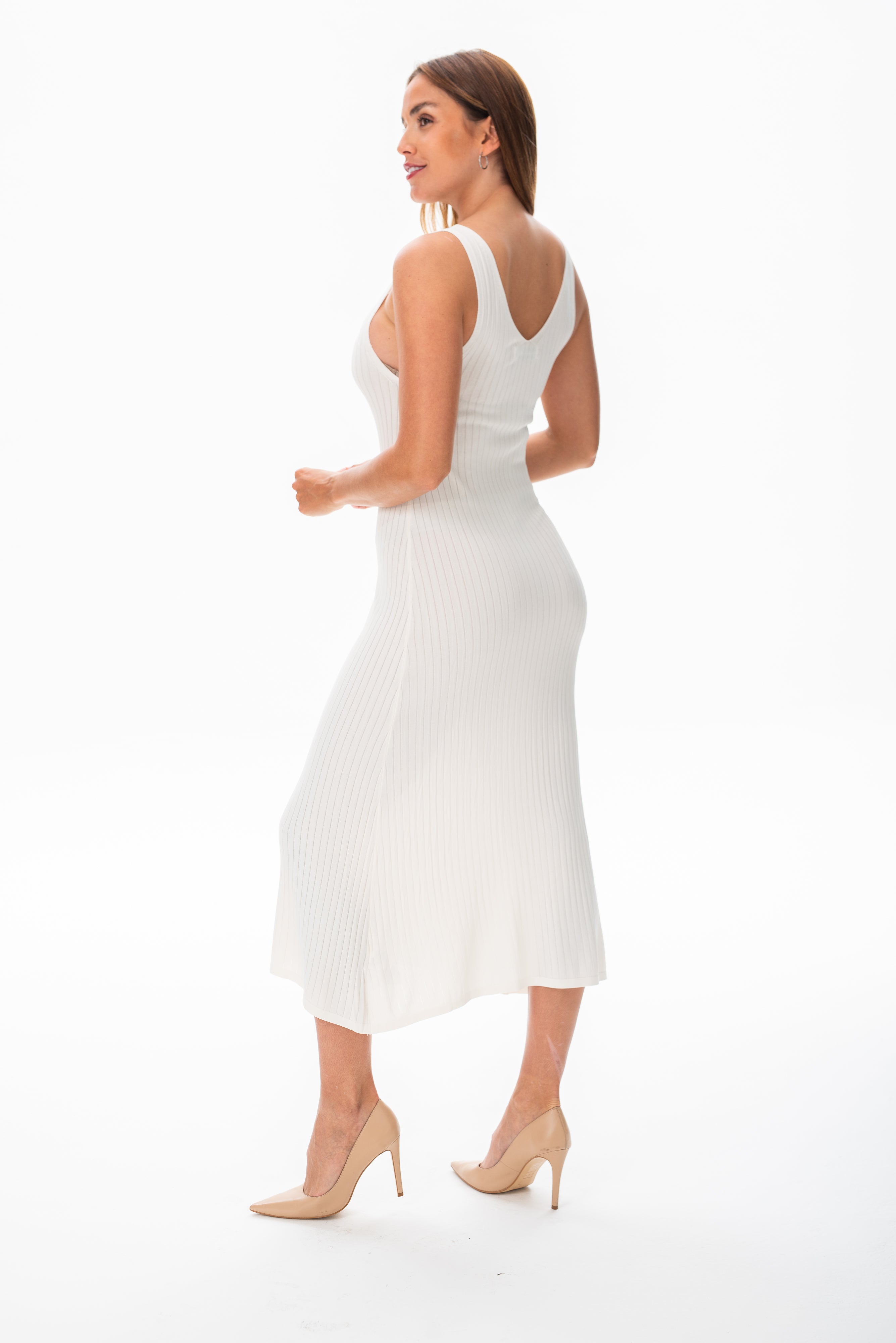 Vestido Siena Beige