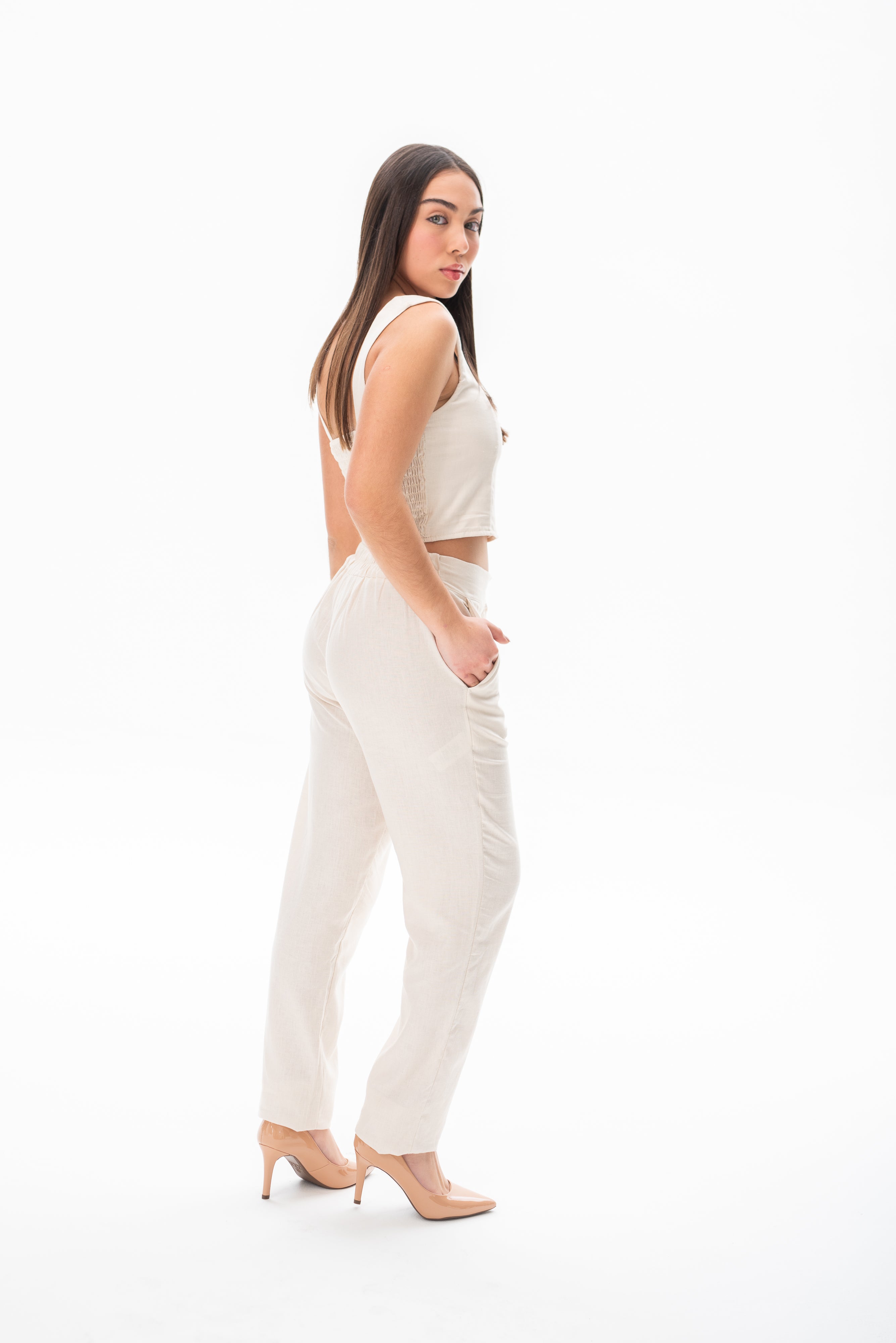 Pantalón Nobre Crudo