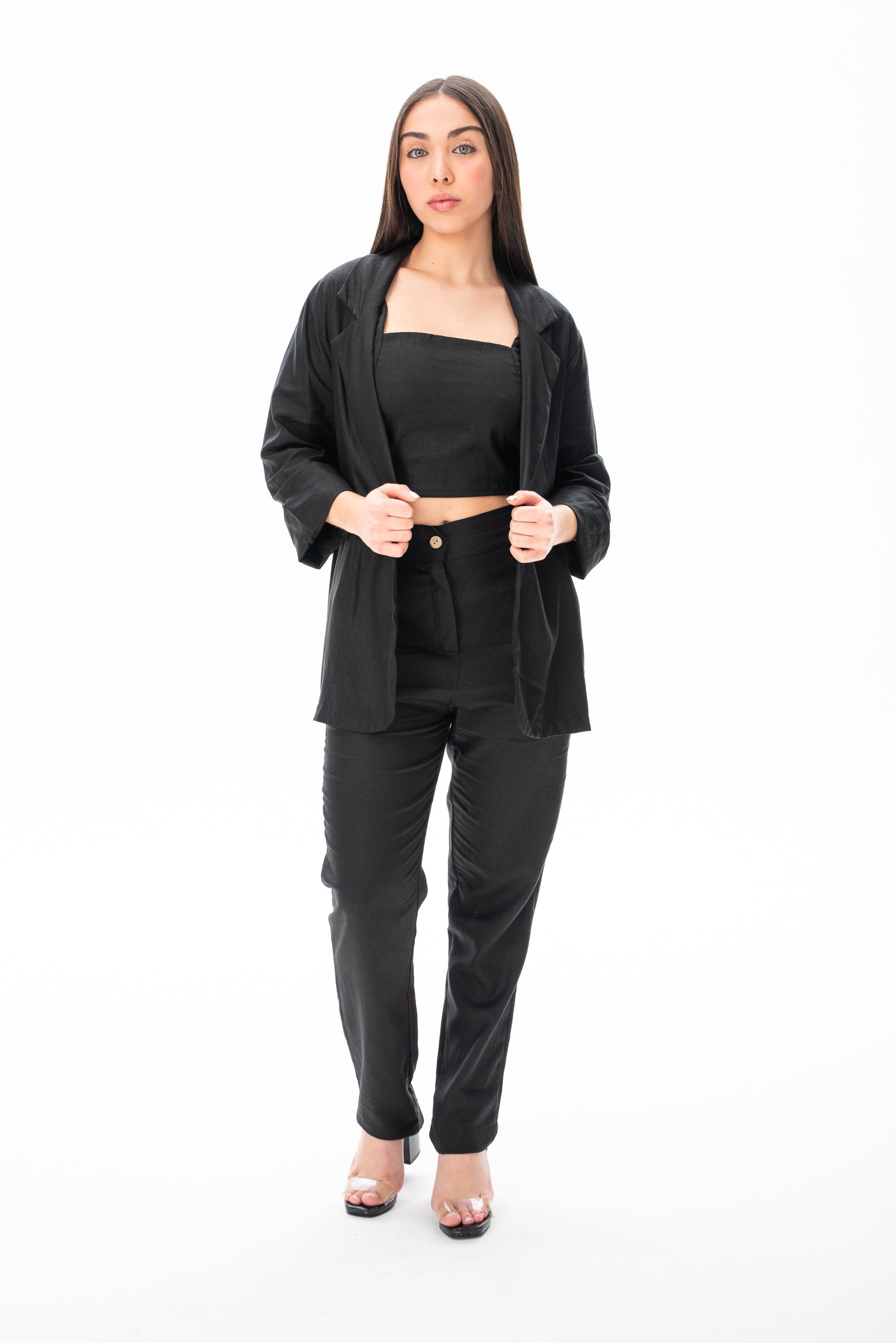 Blazer Nobre Negro - Vista Posterior