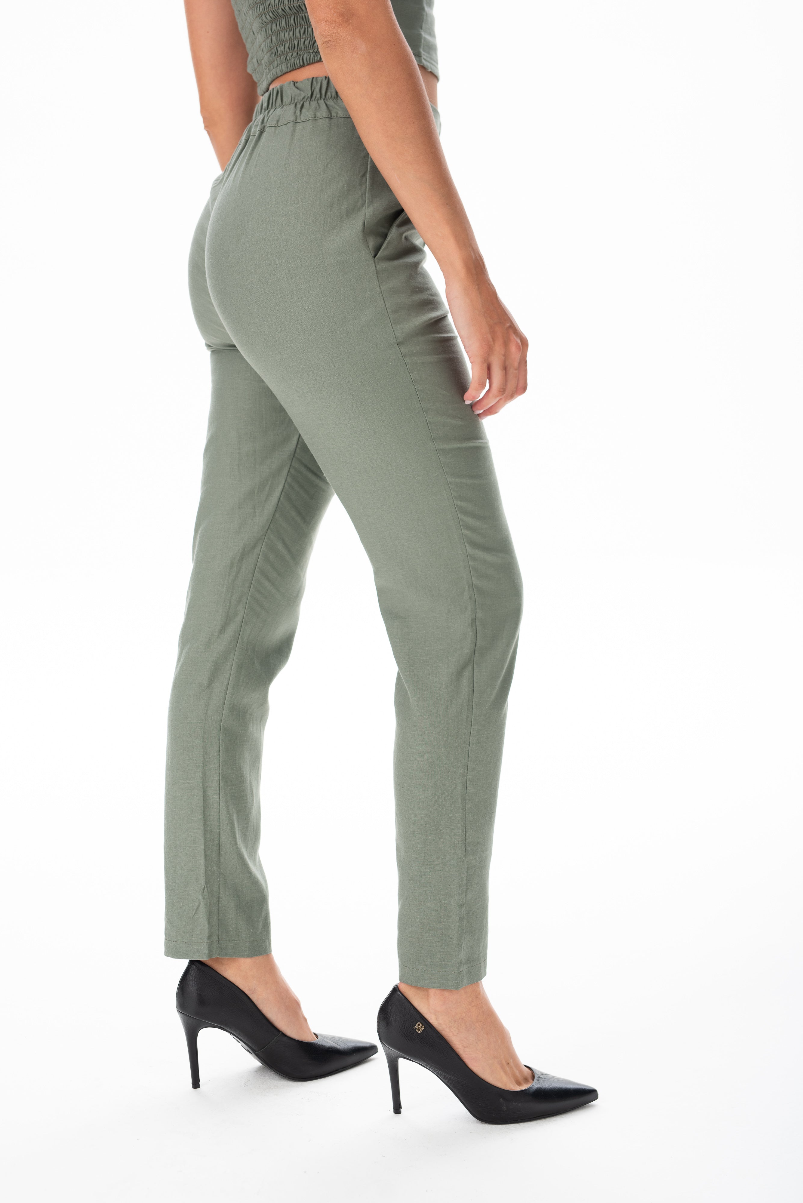 Pantalón Nobre Verde Musgo