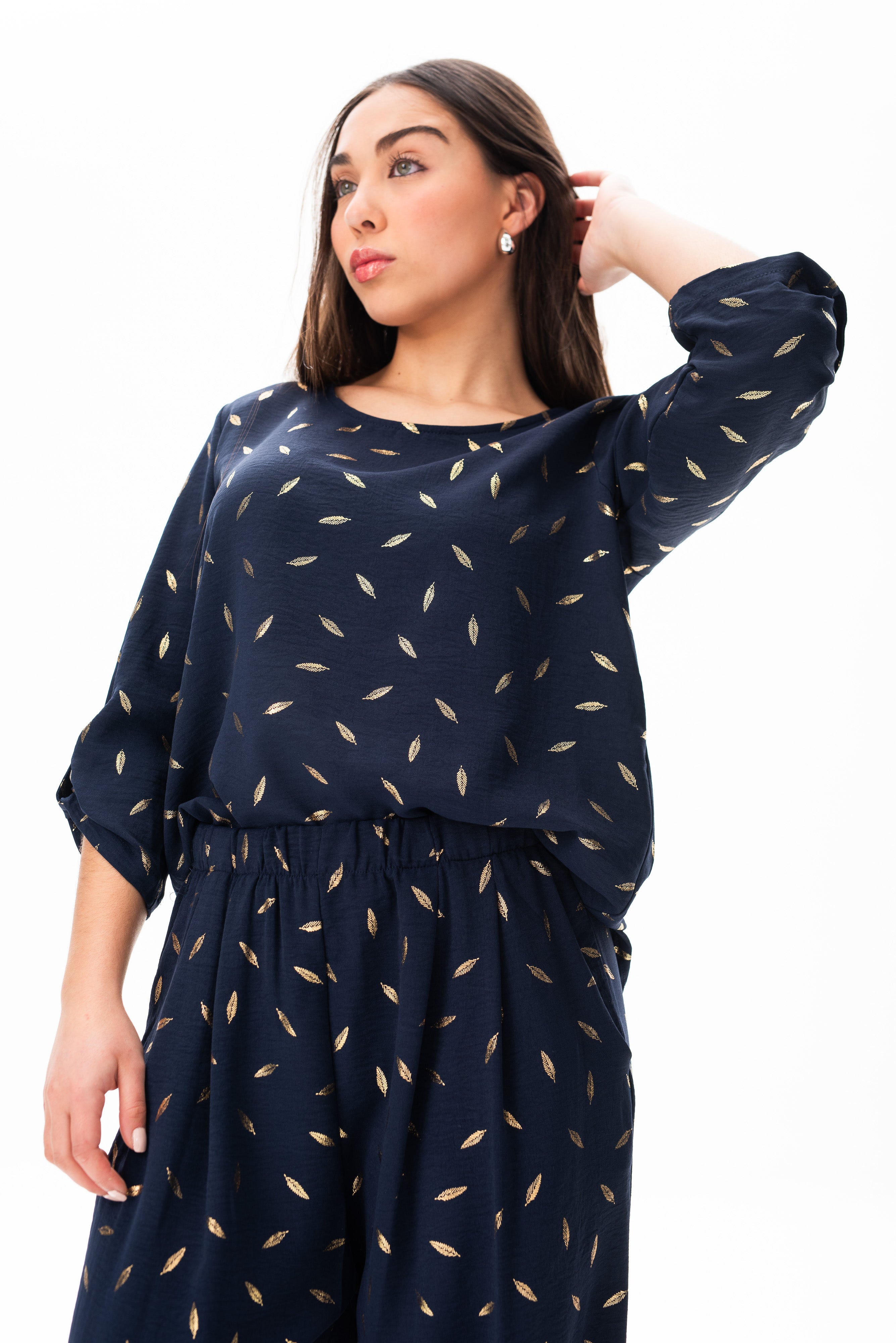 Blusa Lua Azul con diseño elegante y color celestial