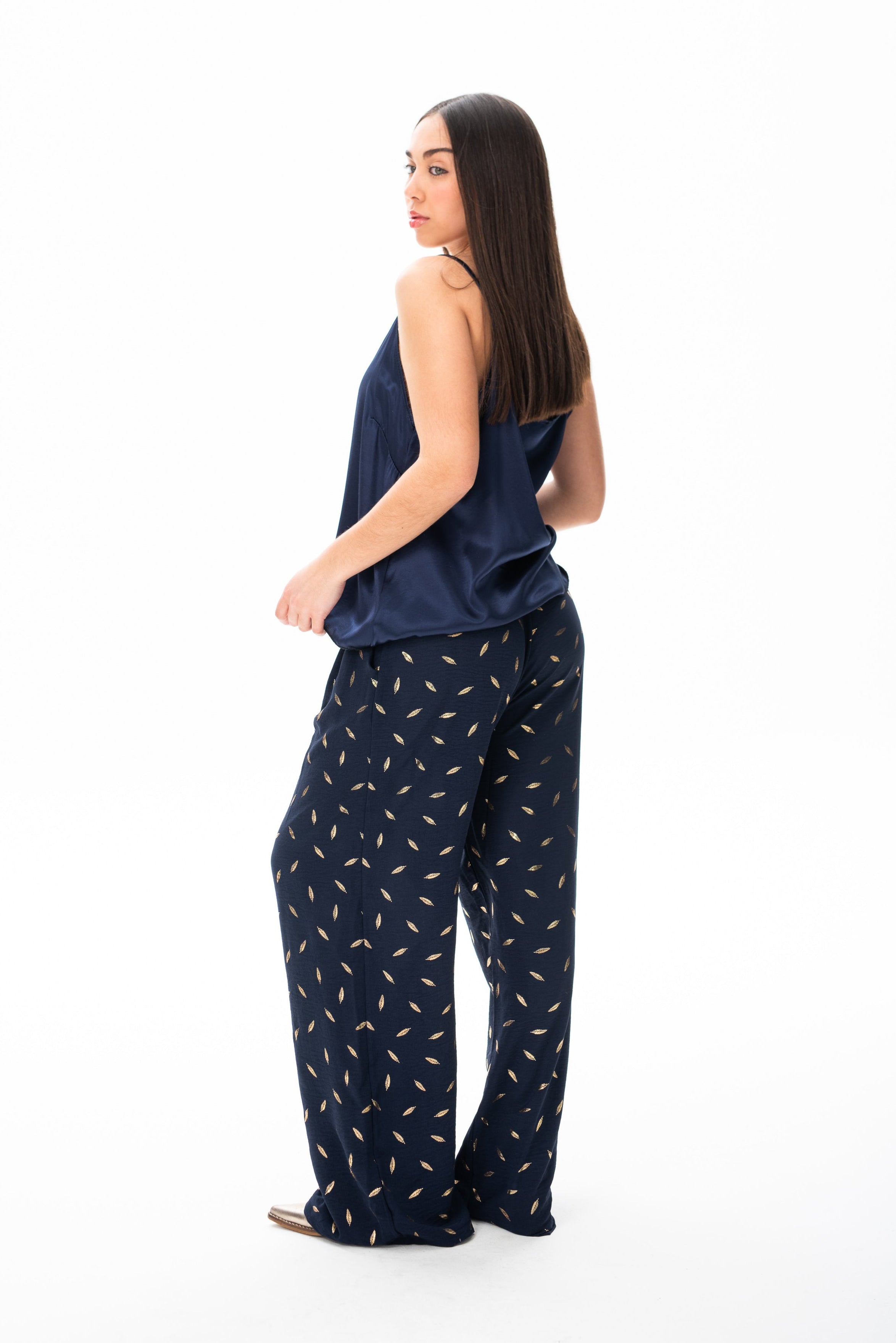 Musculosa Lencera Azul