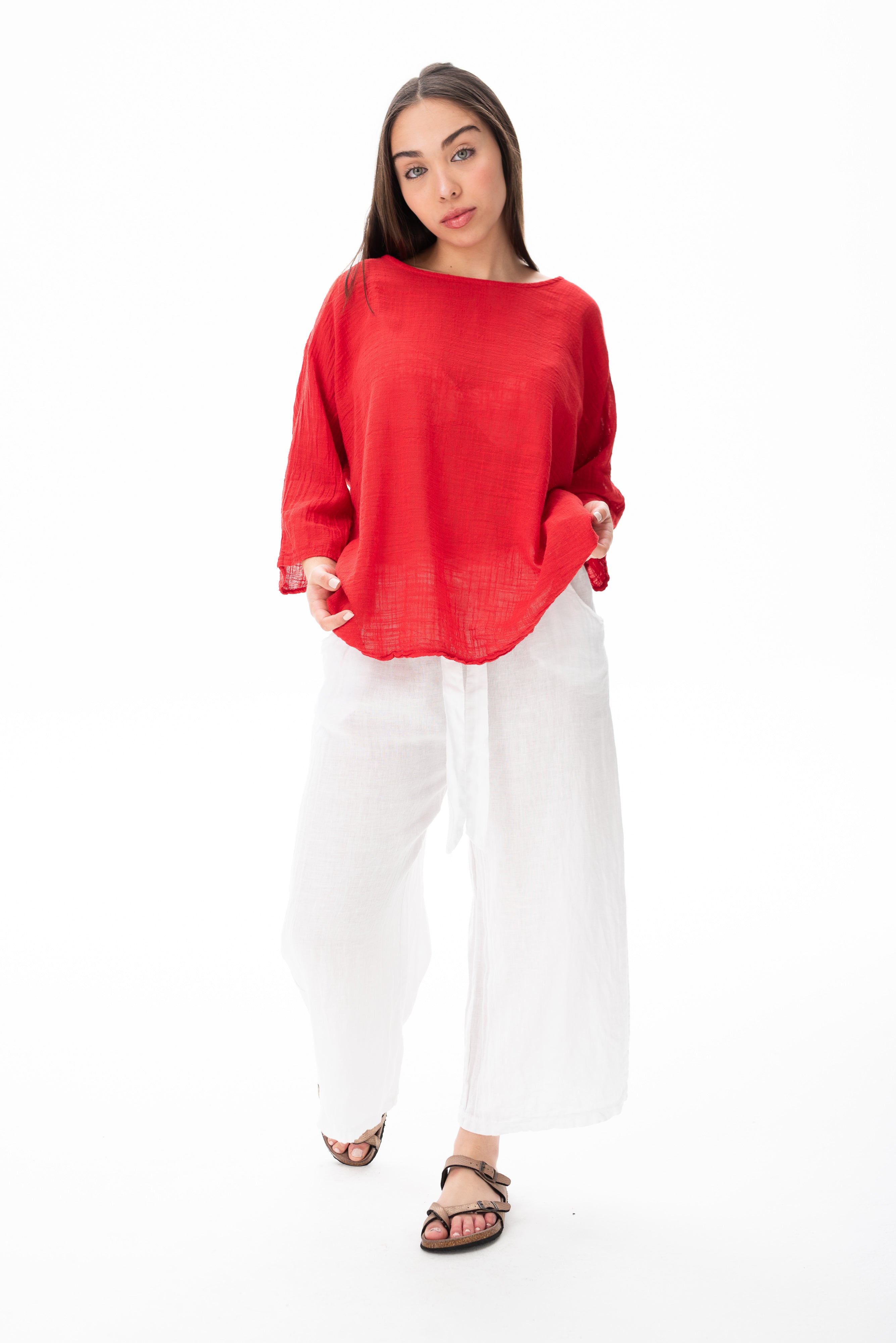 Blusa Básica Roja