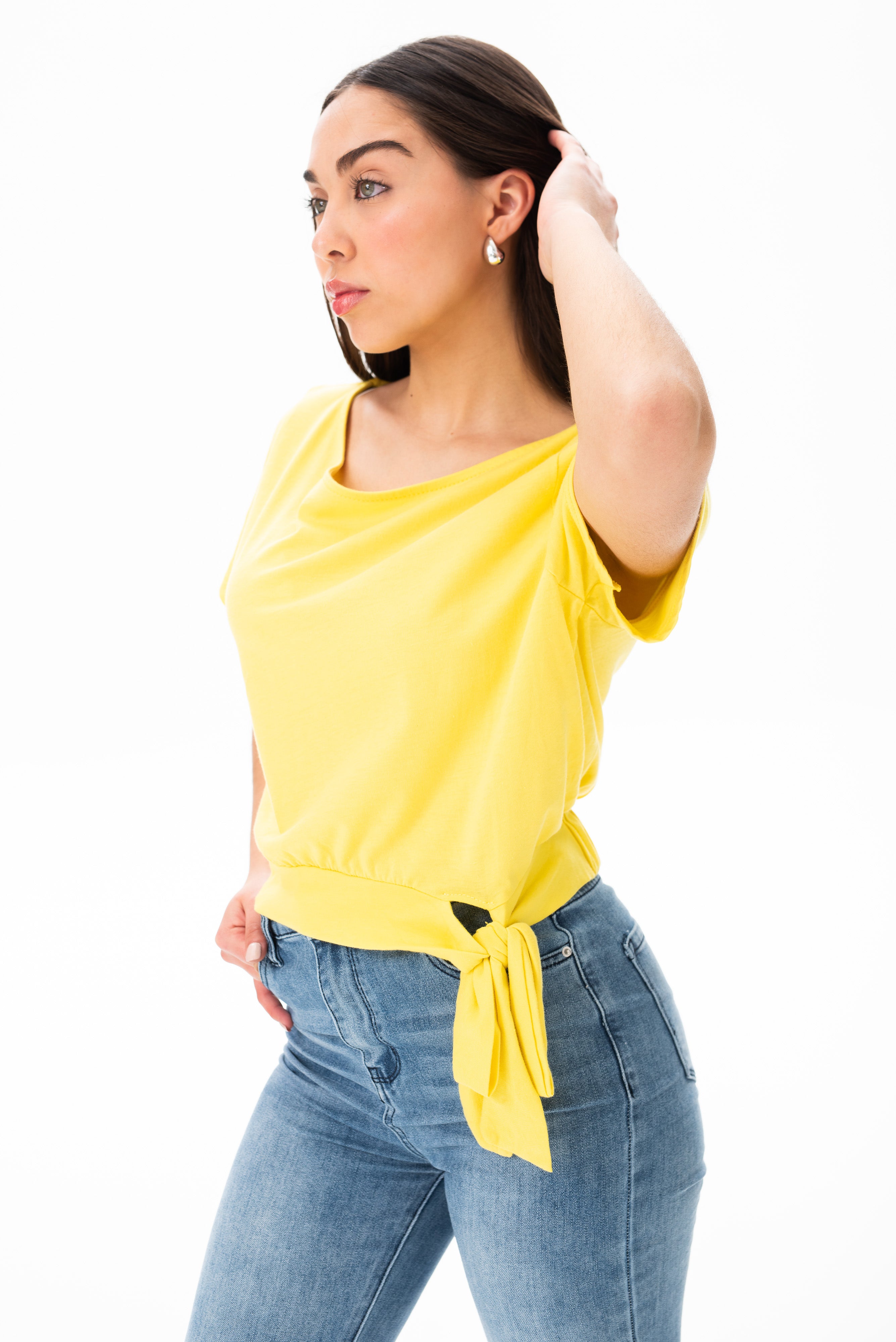 Remera Nodo - Amarillo