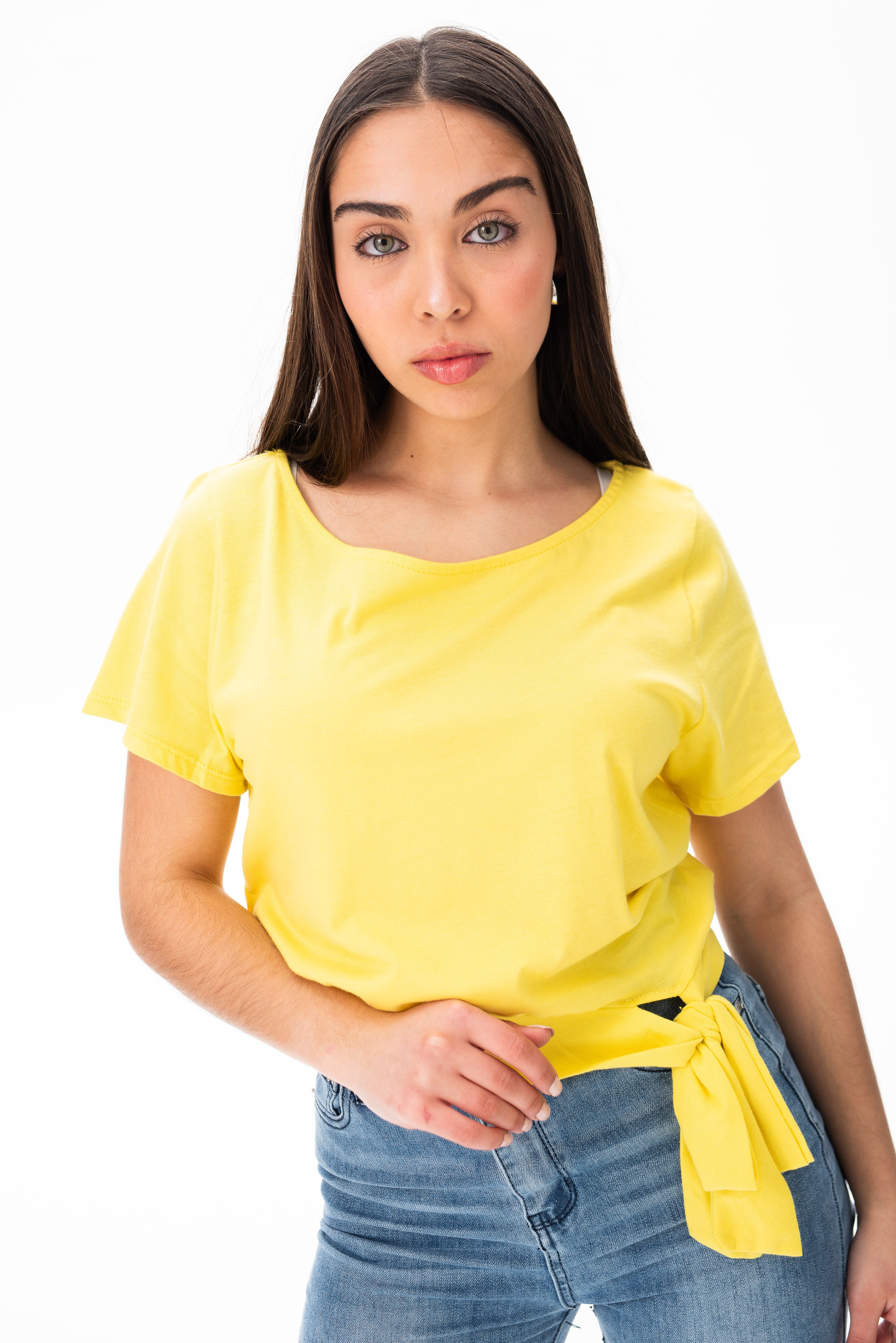 Remera Nodo - Amarillo
