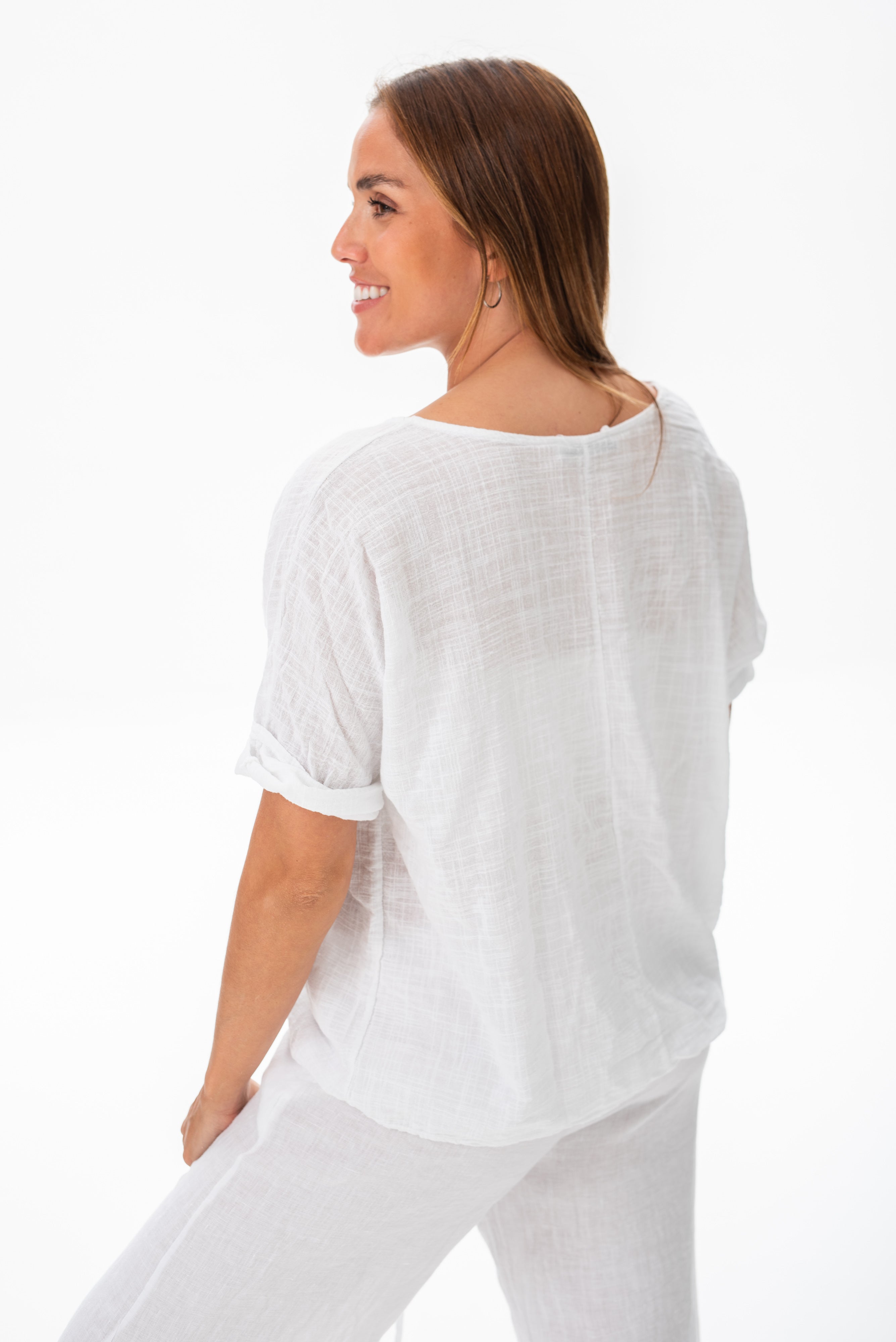 Blusa Básica Blanca