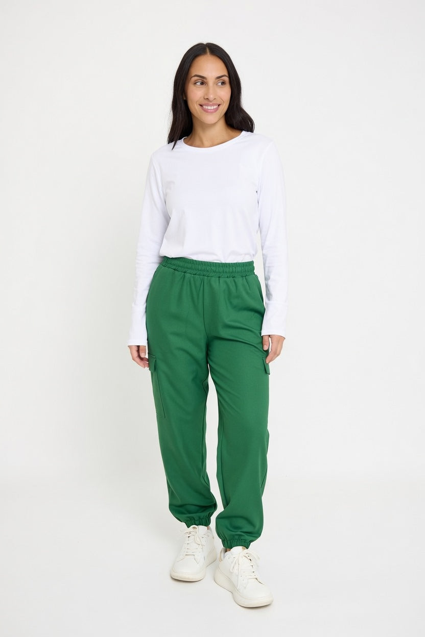 Babucha Cargo Verde - Frente