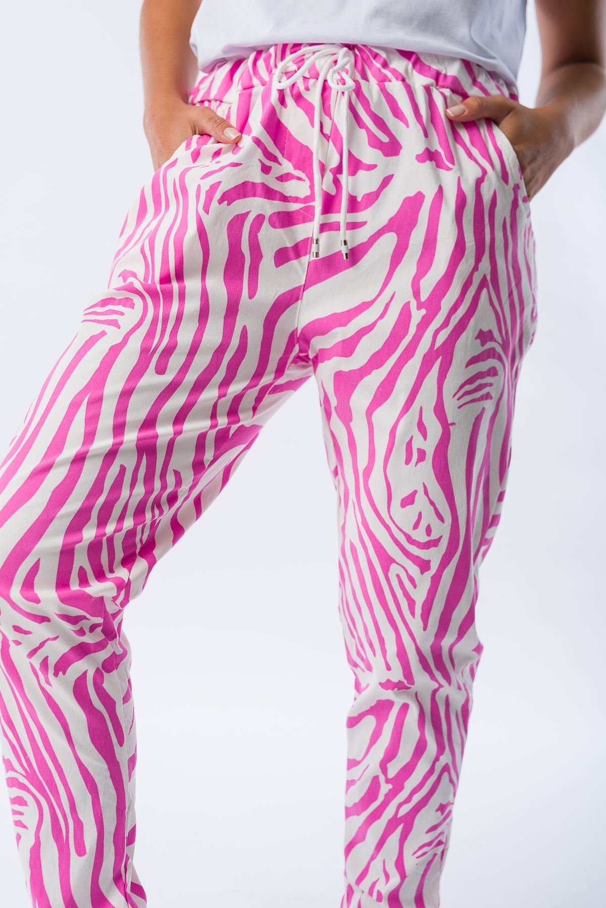 Babucha Zebra Fucsia - Viviana Méndez