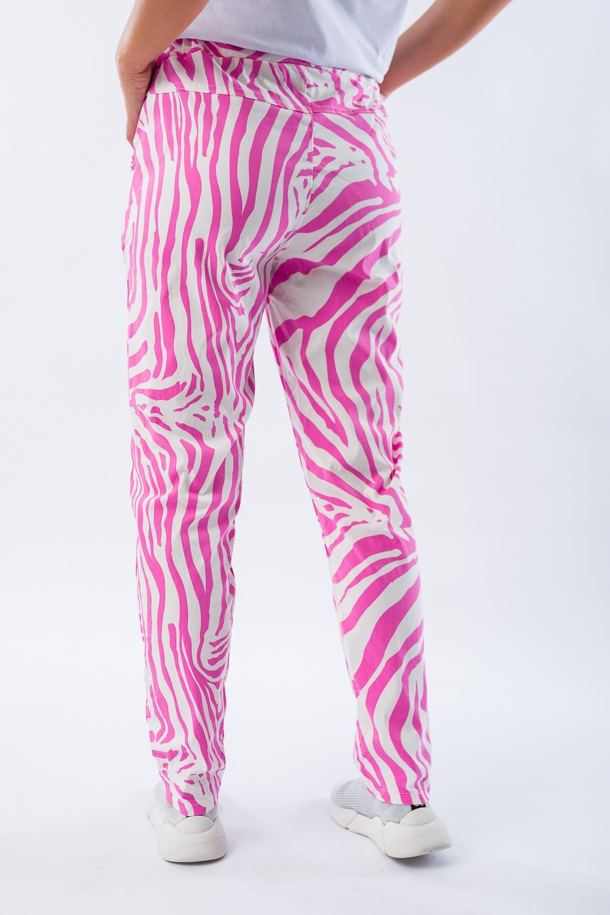 Babucha Zebra Fucsia - Viviana Méndez