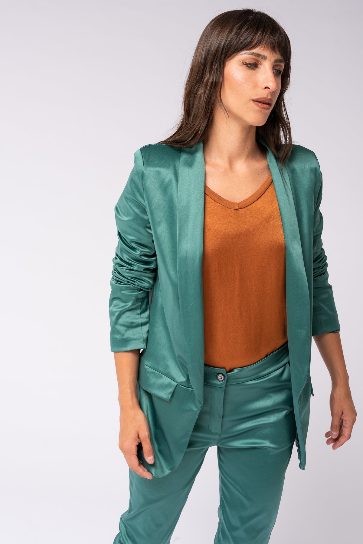 Viviana Méndez - Blazer Sarto Verde - Blazers