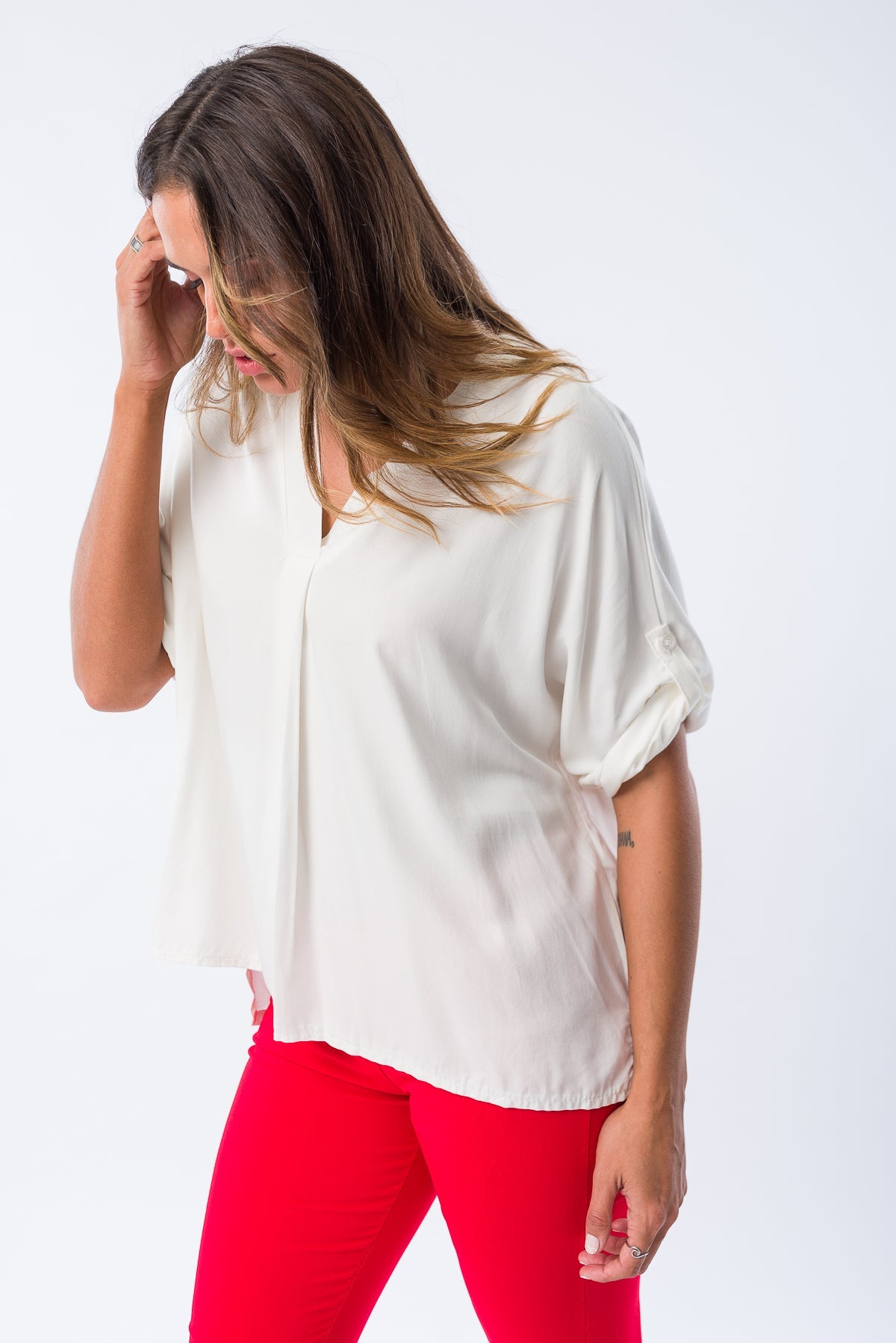 Blusa Cande Blanco - Viviana Méndez