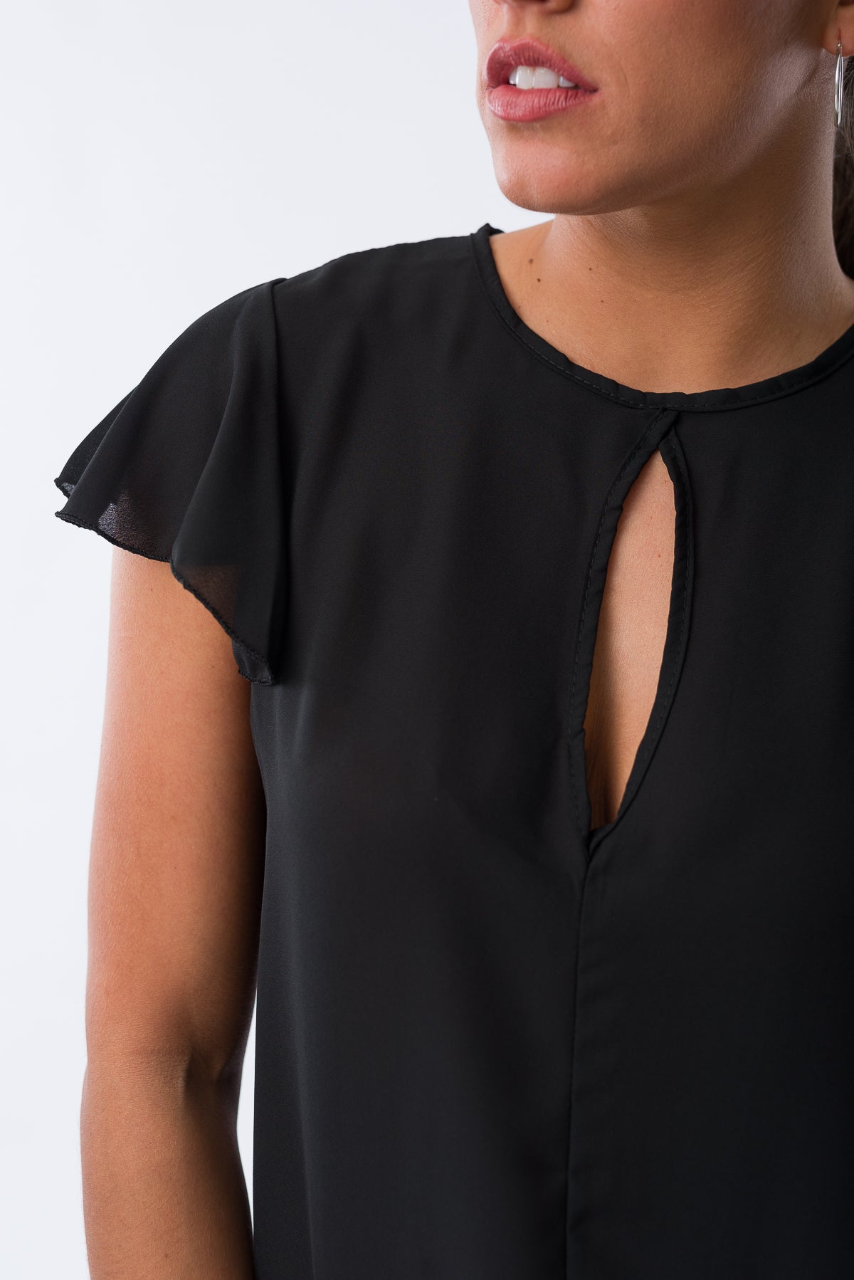 Blusa Elizabeth Negra - Viviana Méndez