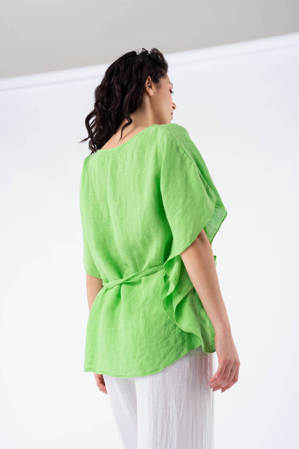 Blusa Positano Verde - Viviana Méndez