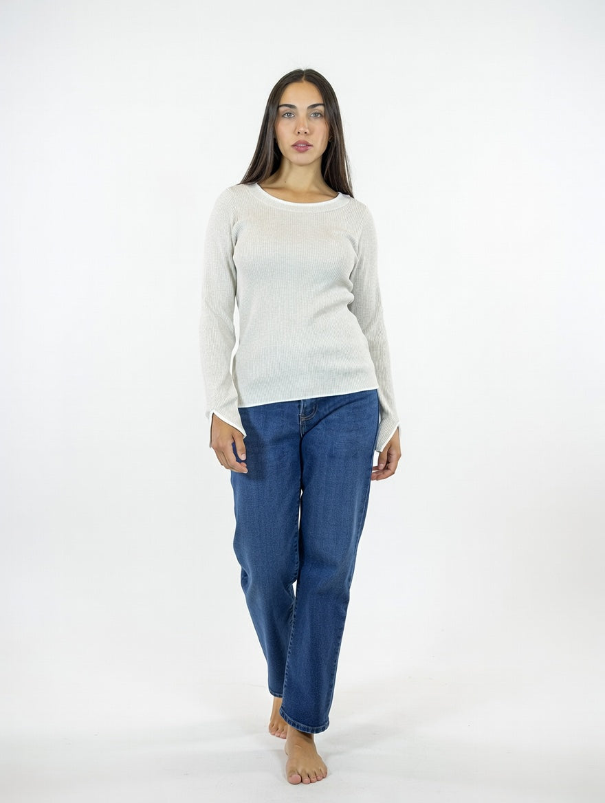 Buzo Eli Beige - Frente