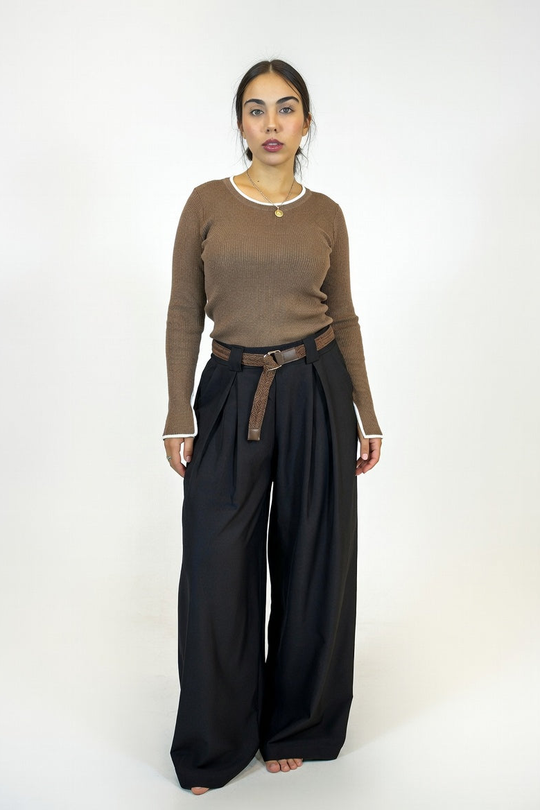 Buzo Eli Chocolate - Frente