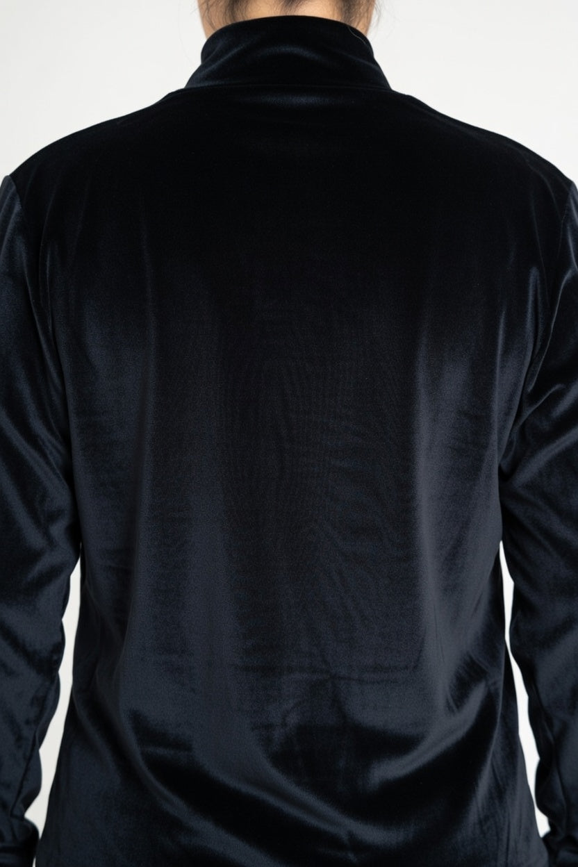 Buzo Jogger Negro - Atras