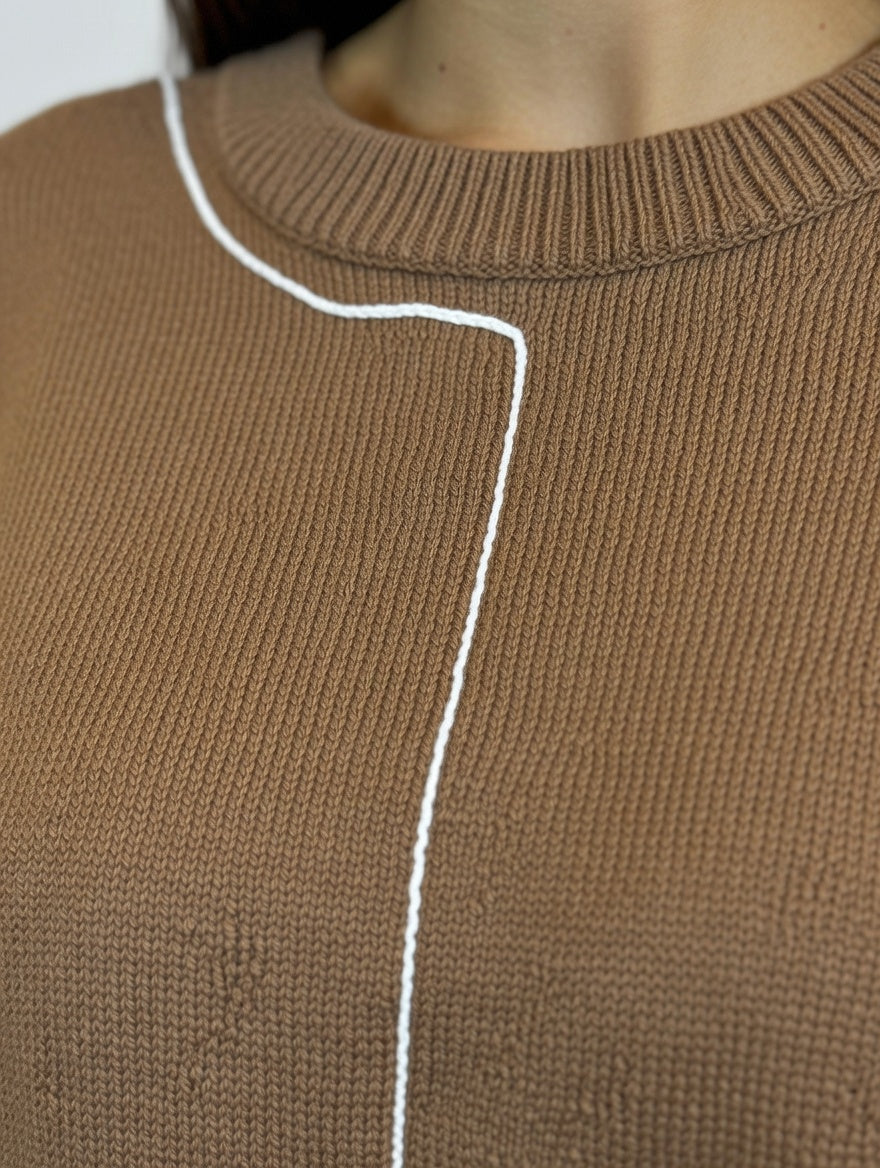 Buzo Noa Camel - Detalle
