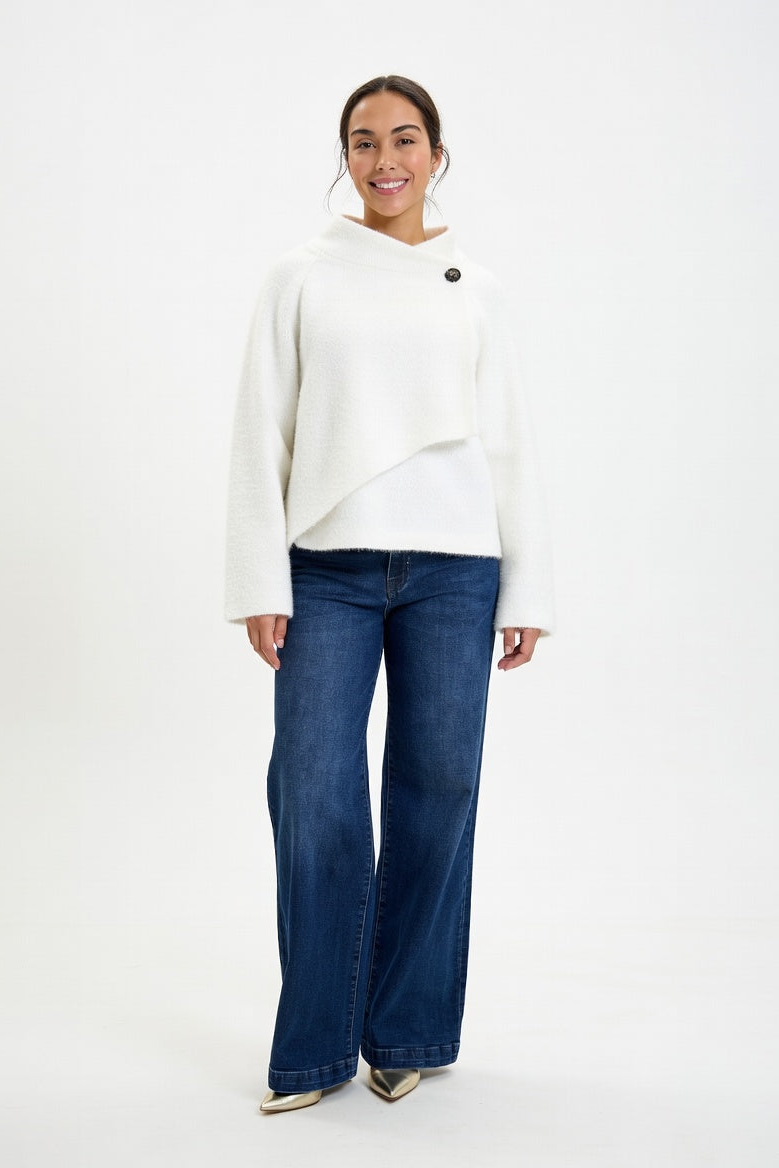 Buzo Serra Blanco - Frente