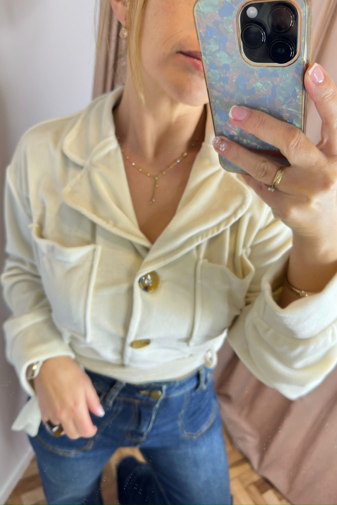 Viviana Méndez - Campera Levite Crudo - Camperas