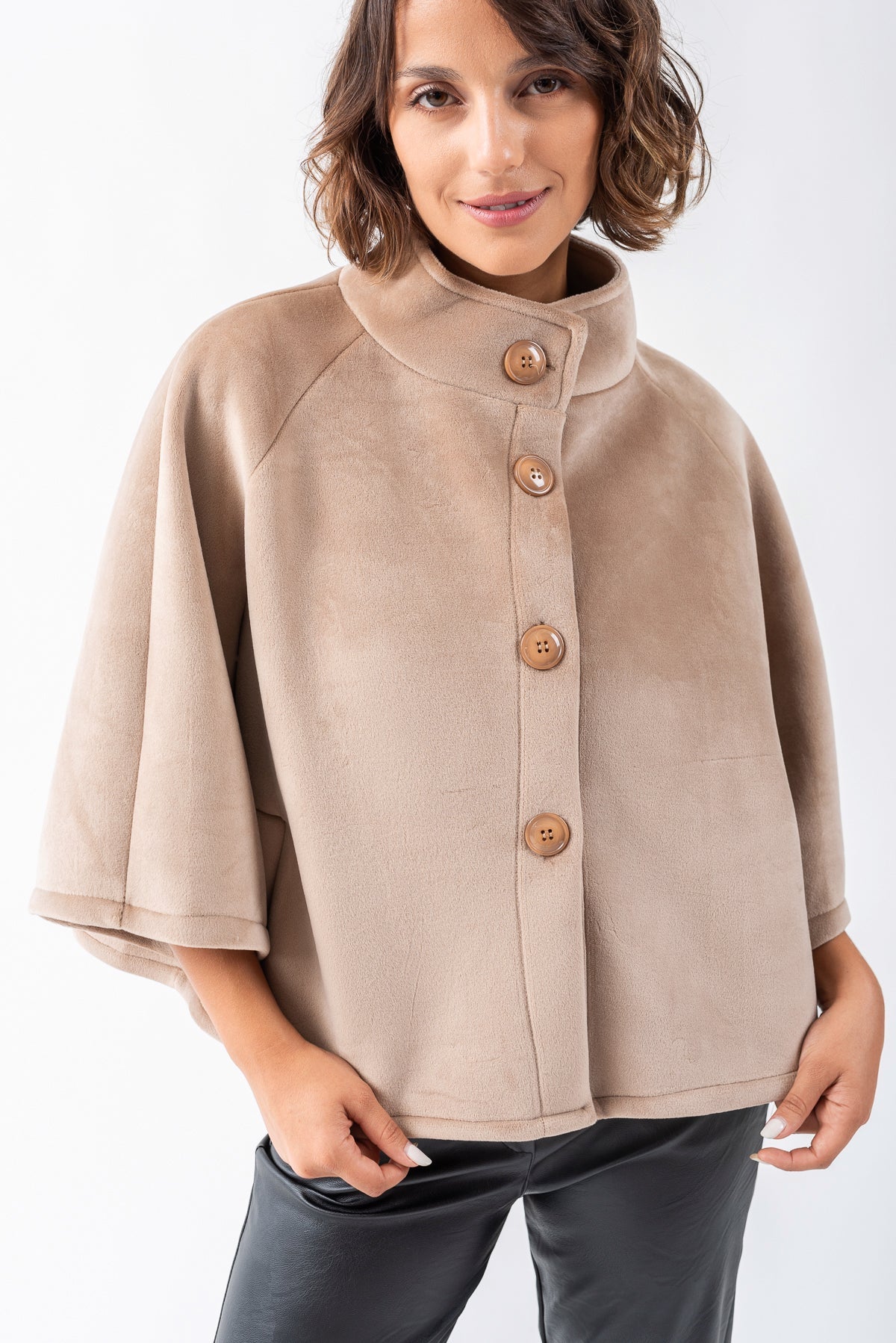 Campera Mome Camel - Viviana Méndez