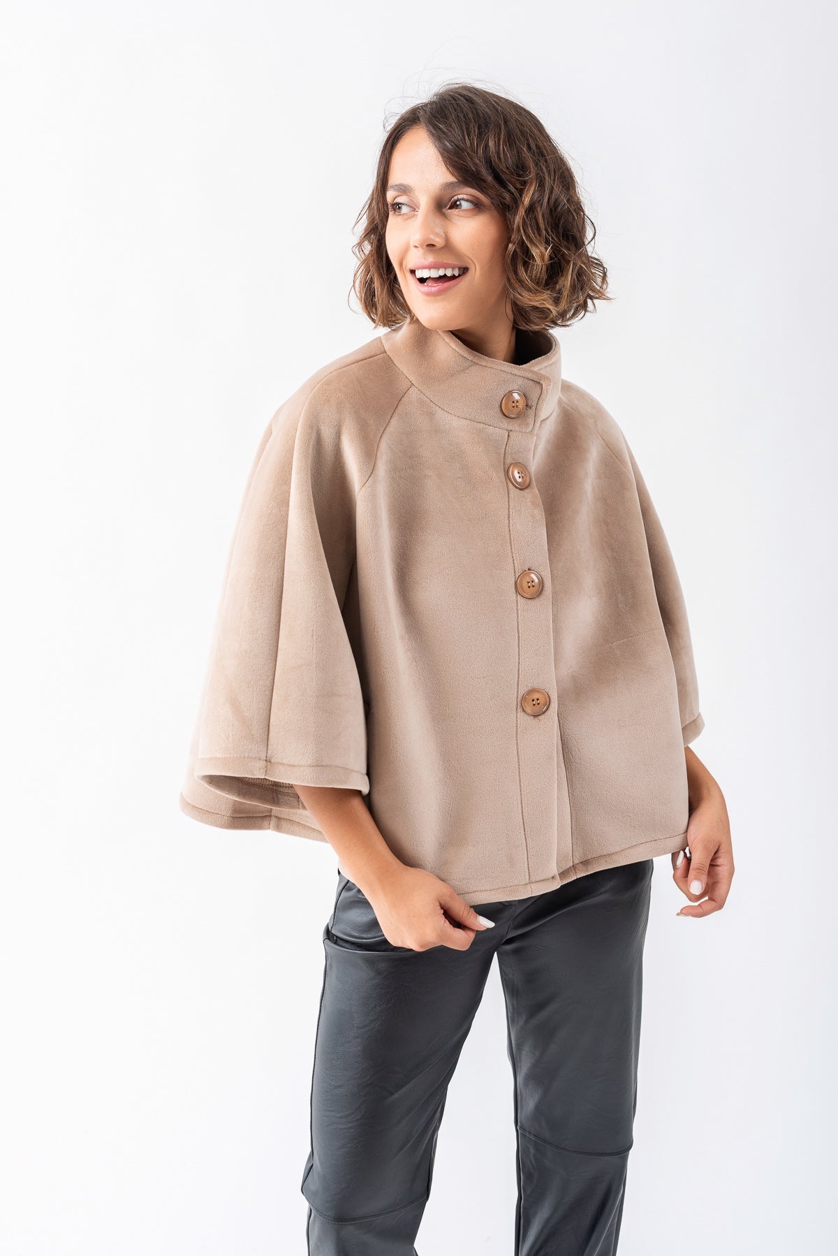 Campera Mome Camel - Viviana Méndez