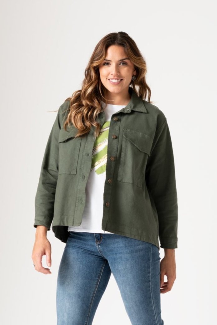 Campera True Verde - Viviana Méndez