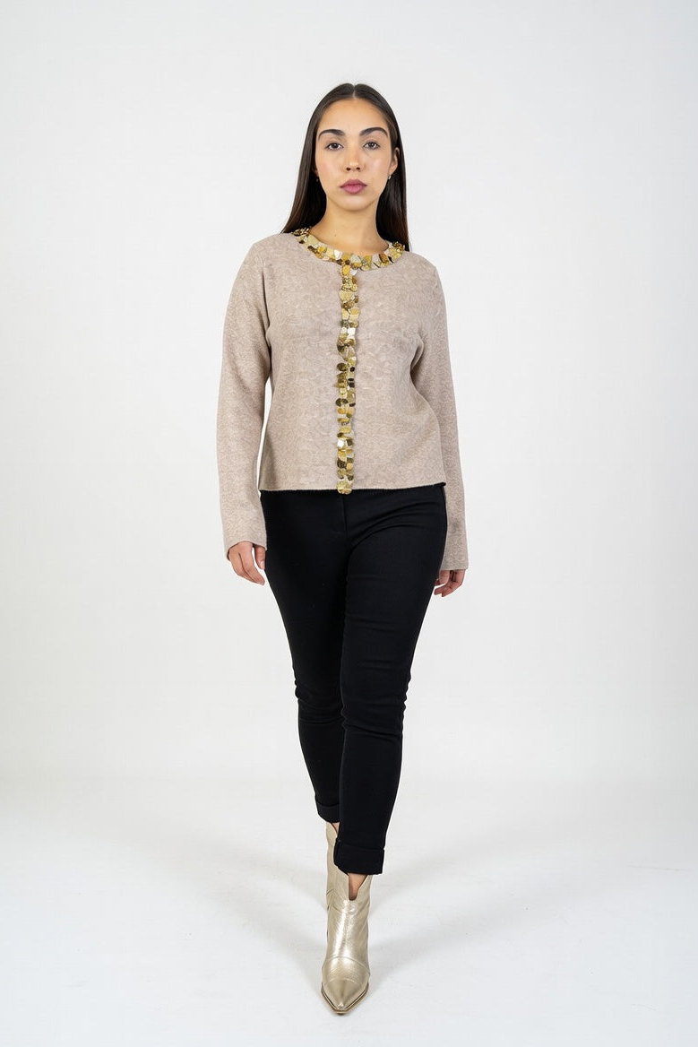 Cardigan Noir Marrón - Walking