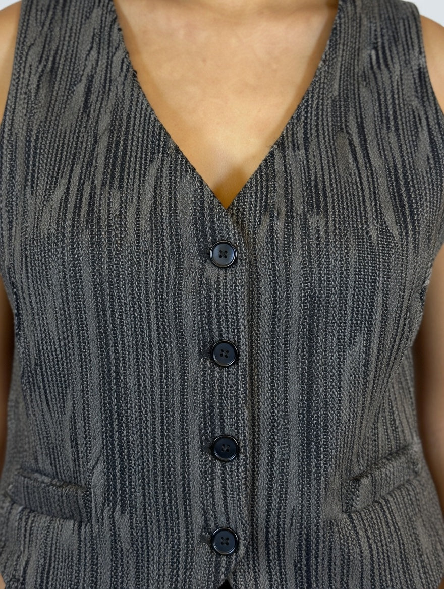 Chaleco Vera Gris - Detalle