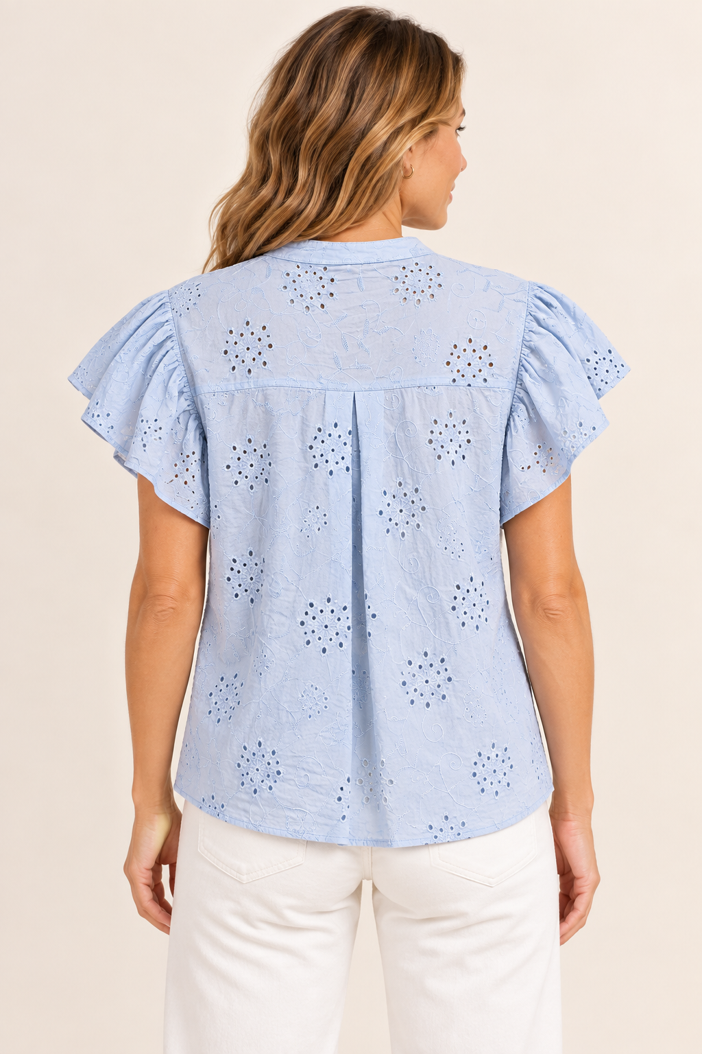 Blusa Salvia Celeste
