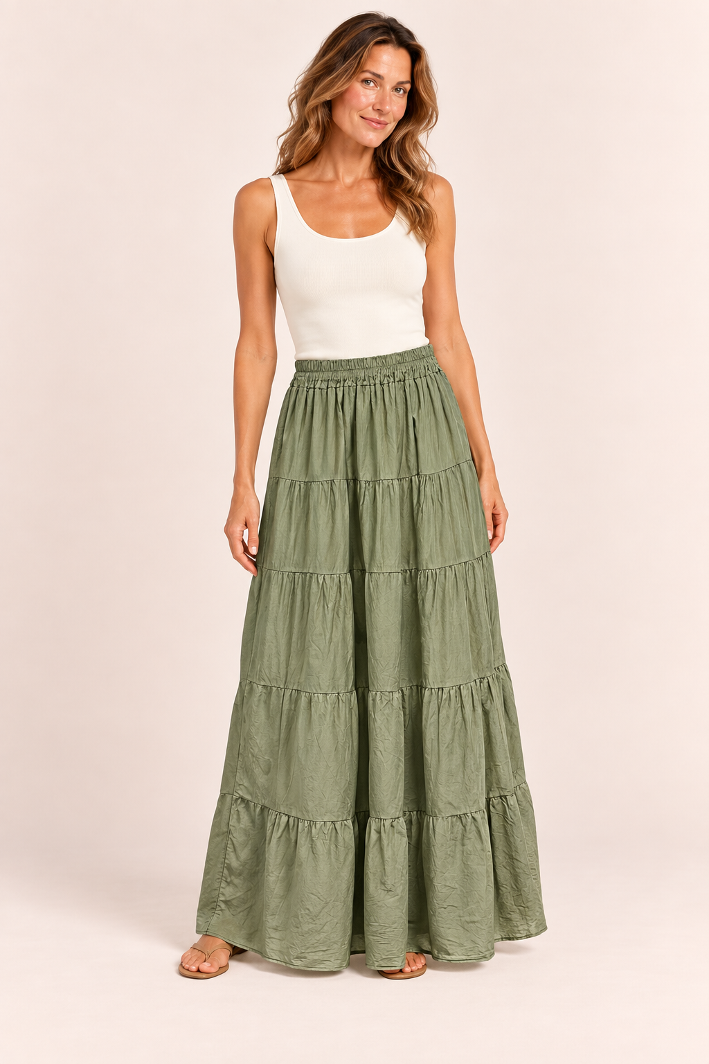 Falda Savia Verde