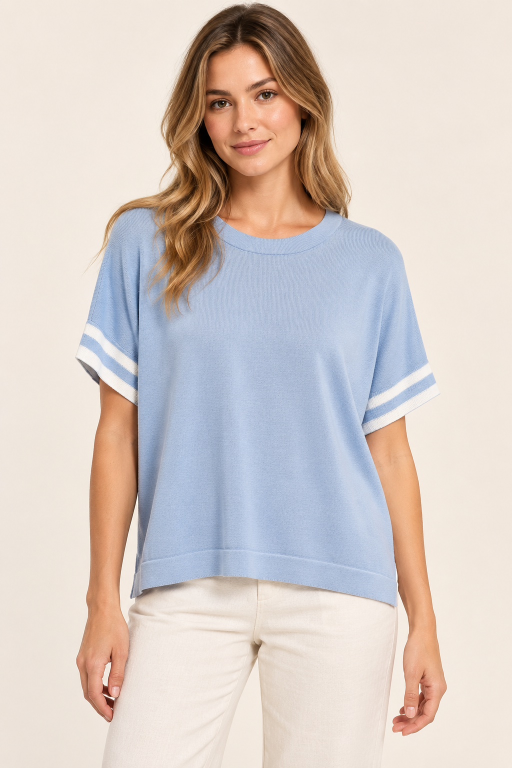 Remera Brisa Celeste