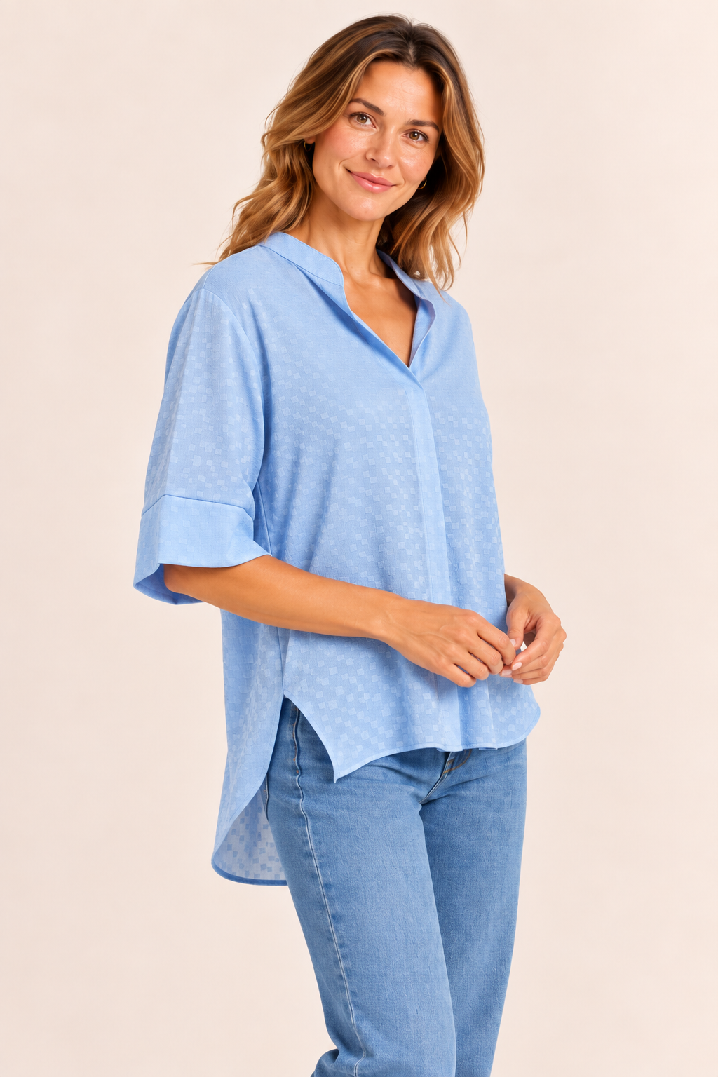 Blusa Serena Celeste