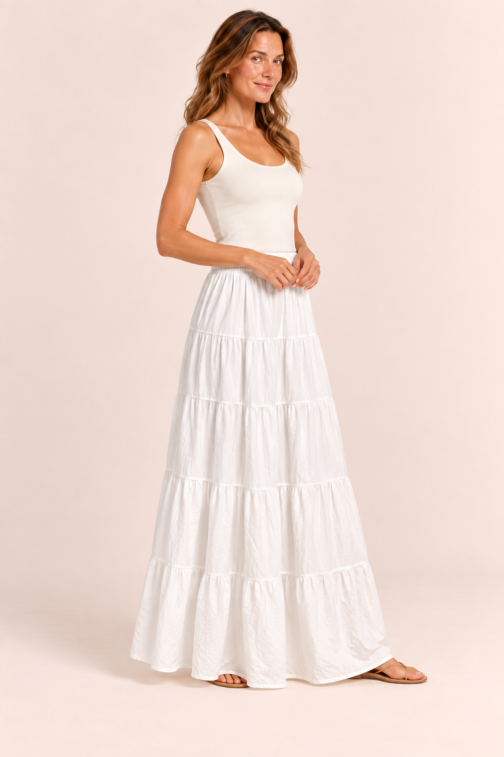Falda Savia Blanco