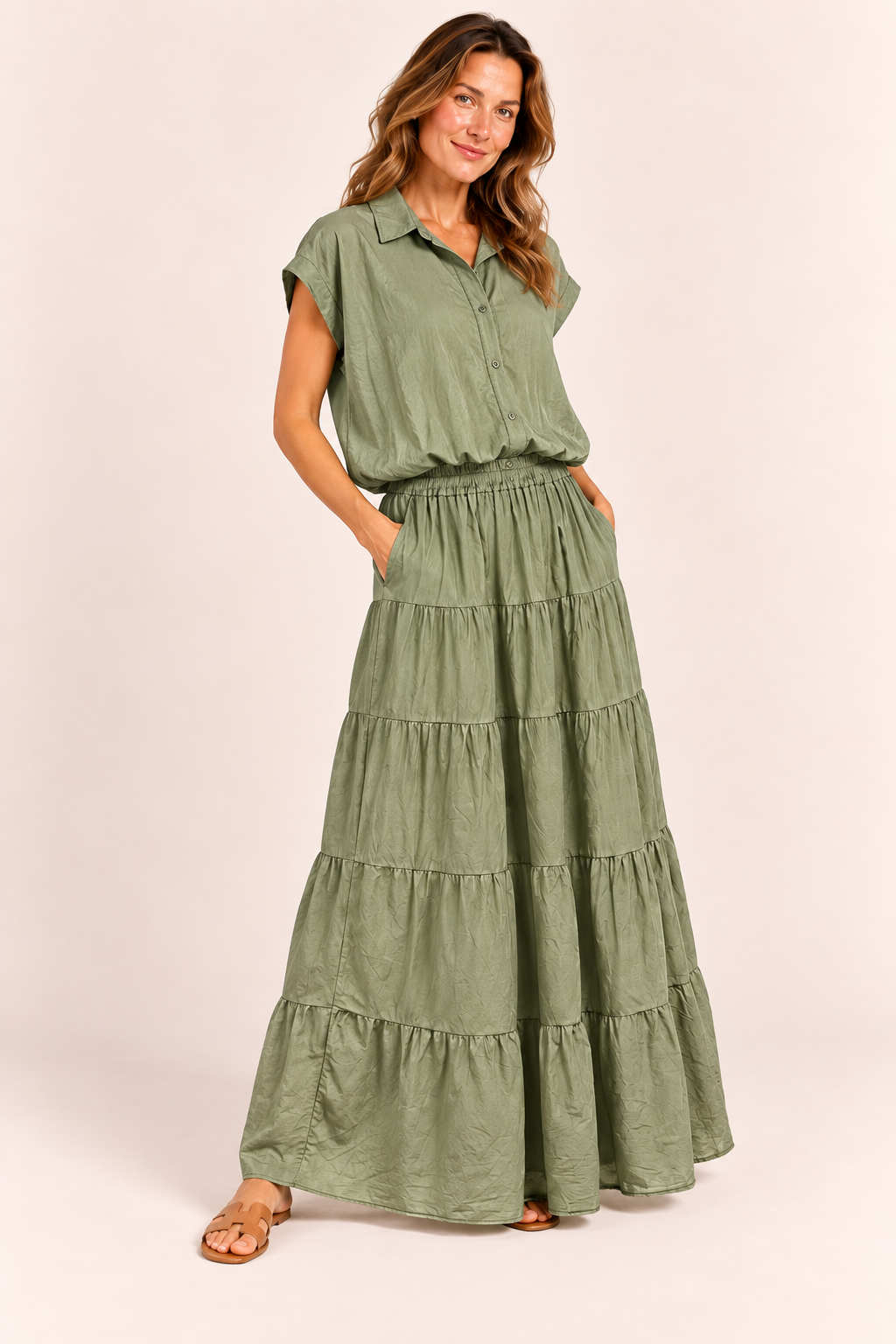 Falda Savia Verde