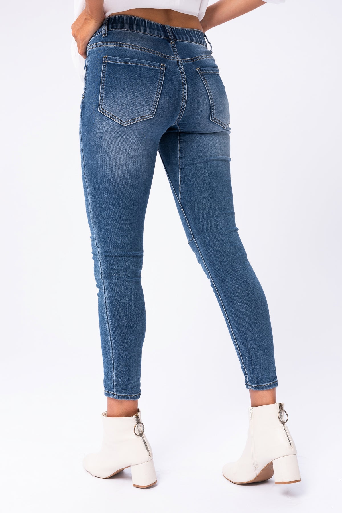 Jeans Chupín Lisa Azul Jeans - Viviana Méndez