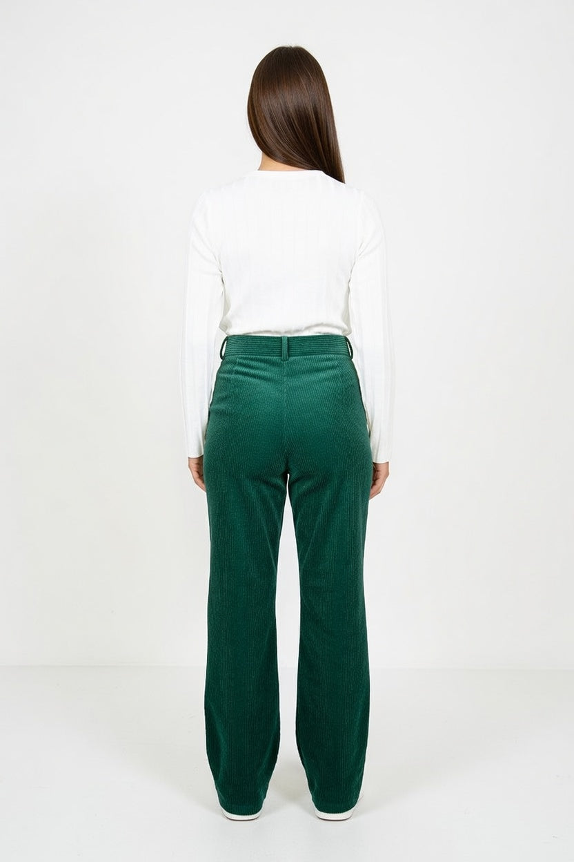 Pantalón Cota Verde - Atras