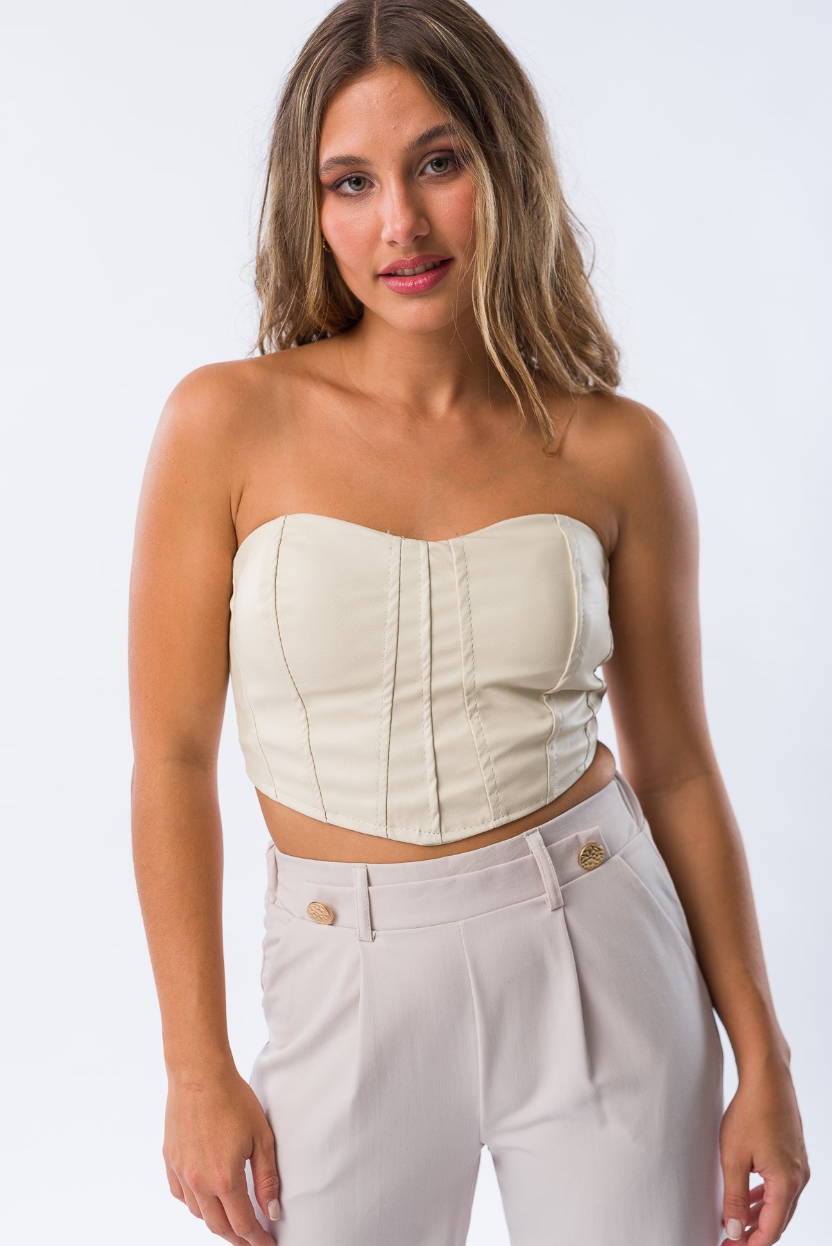 Pantalón Doré Beige - Viviana Méndez