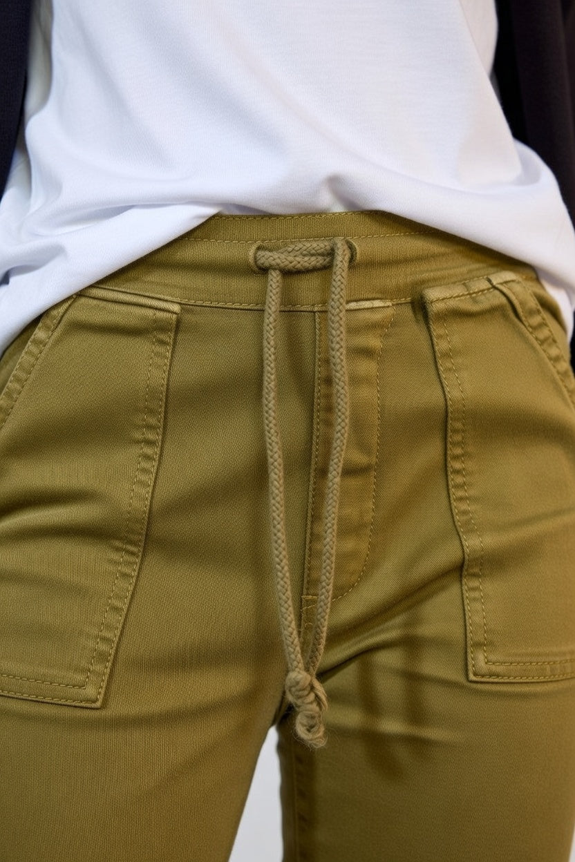 Pantalón Fortevo Mostaza - Detalle