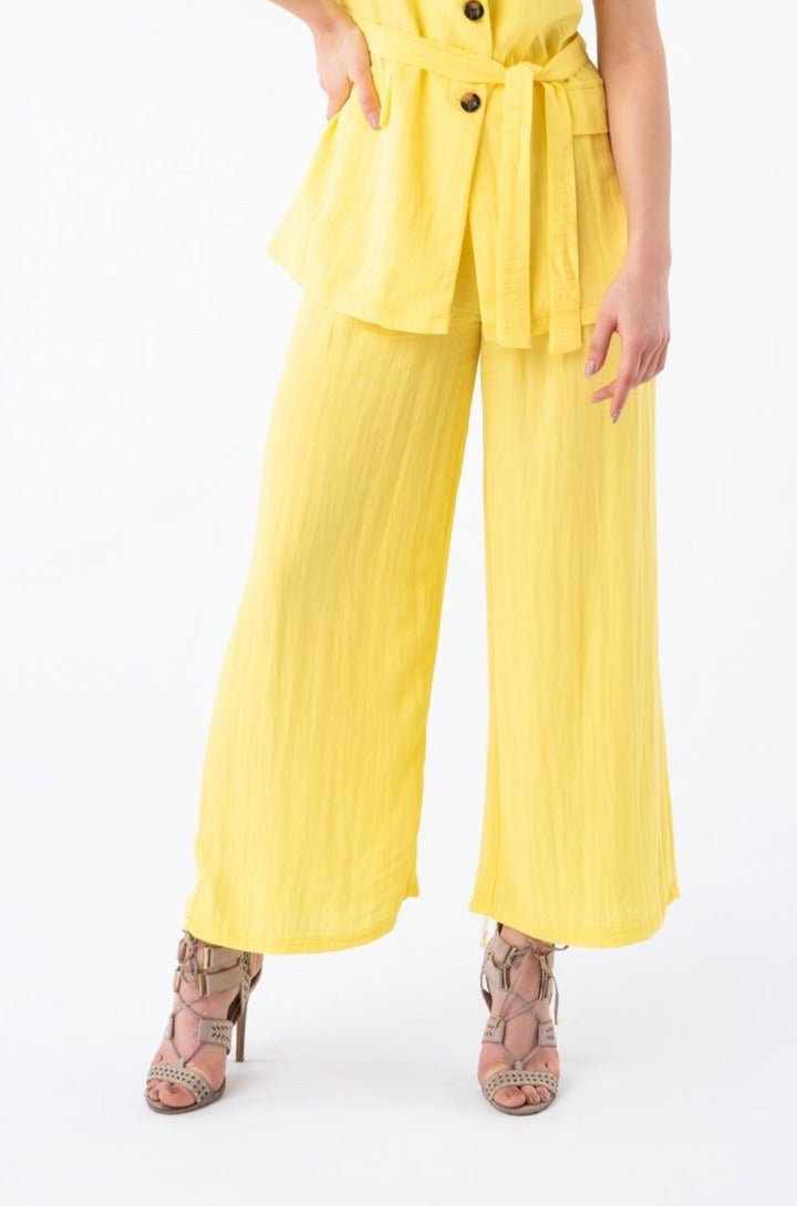 Pantalón Gatezza Amarillo - Viviana Méndez