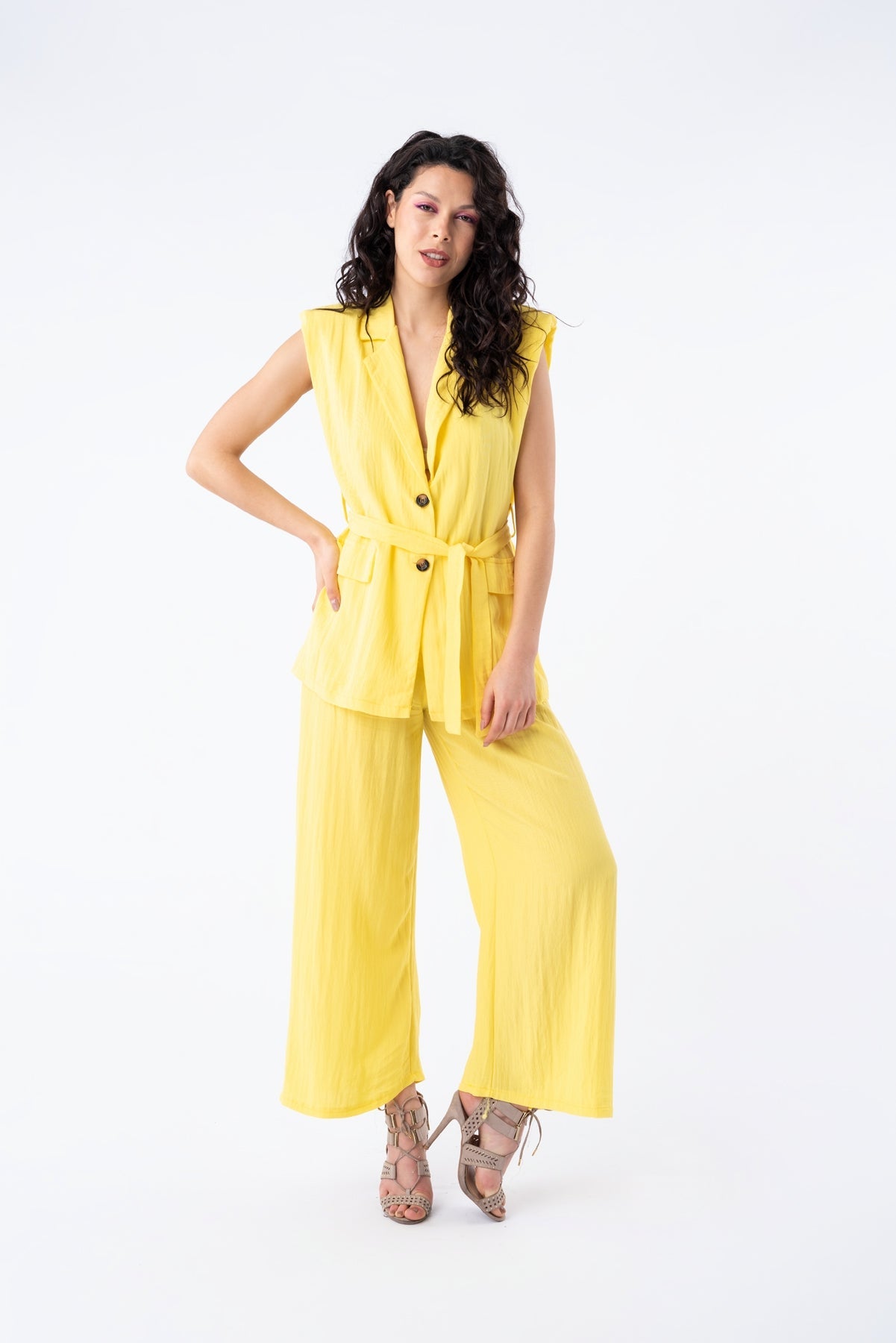 Pantalón Gatezza Amarillo - Viviana Méndez