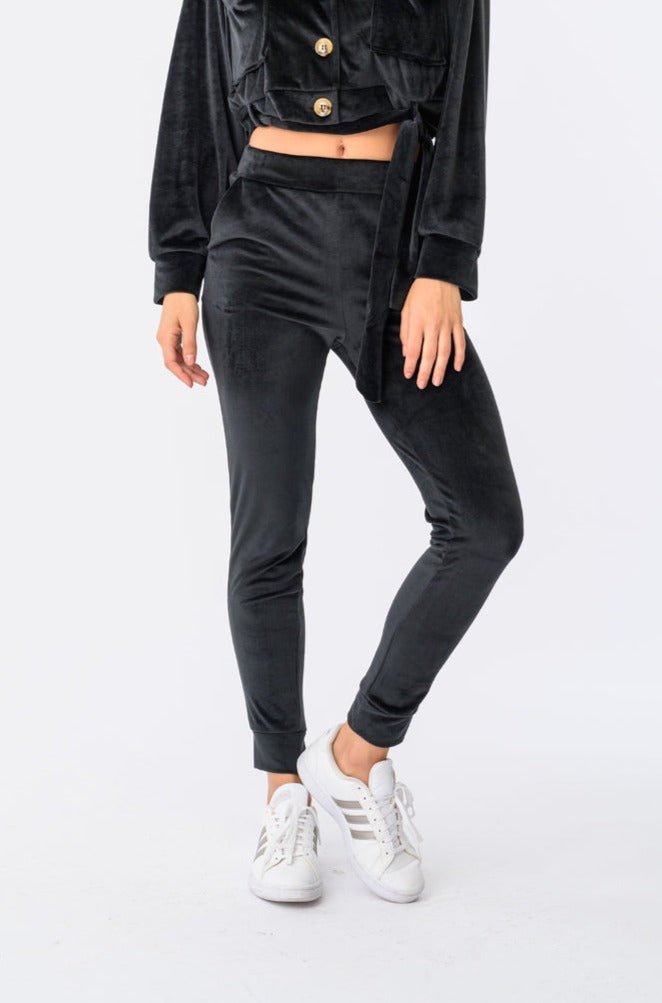 Pantalón Jogger Negro - Viviana Méndez