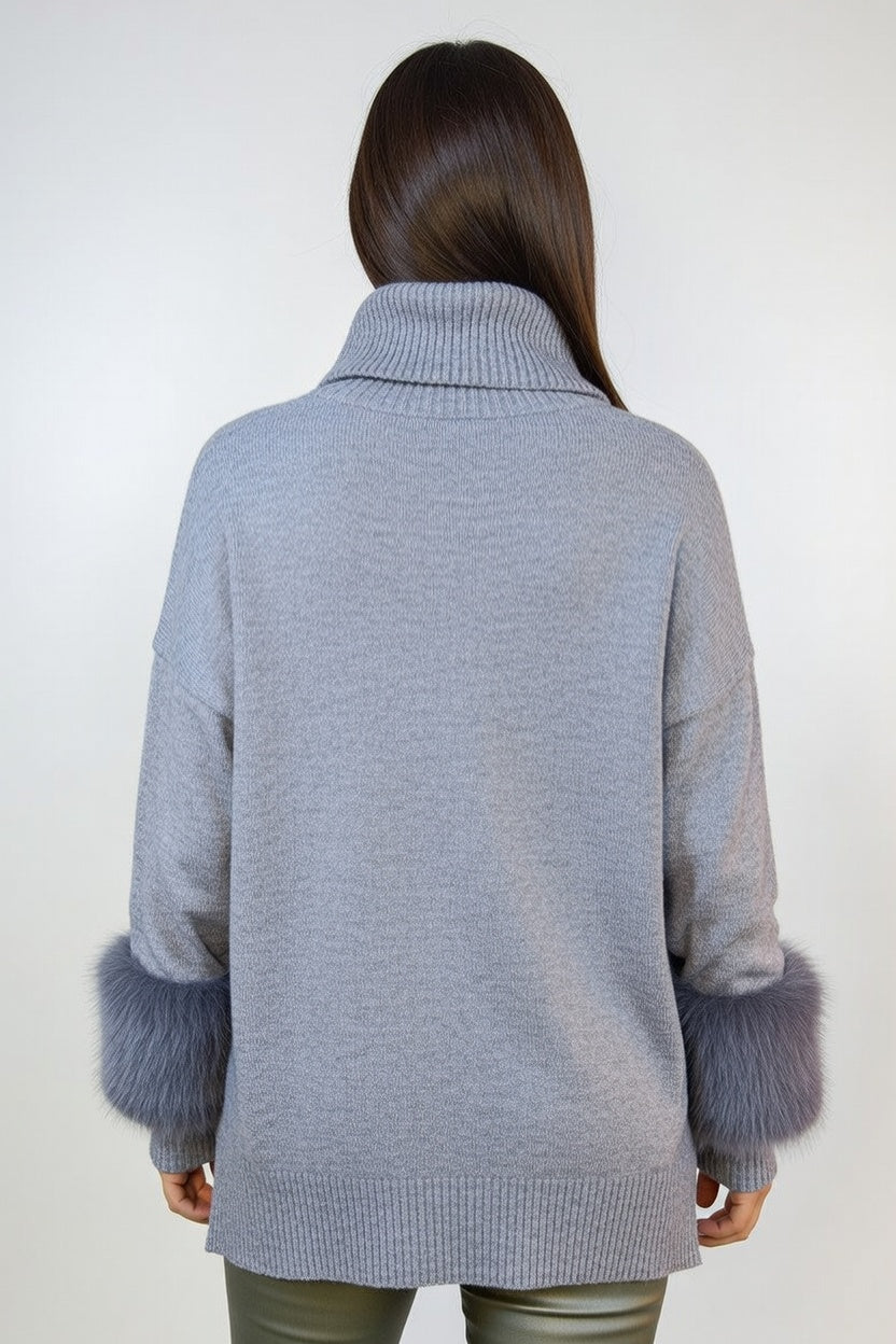 Polerón Prestige Gris - Atras