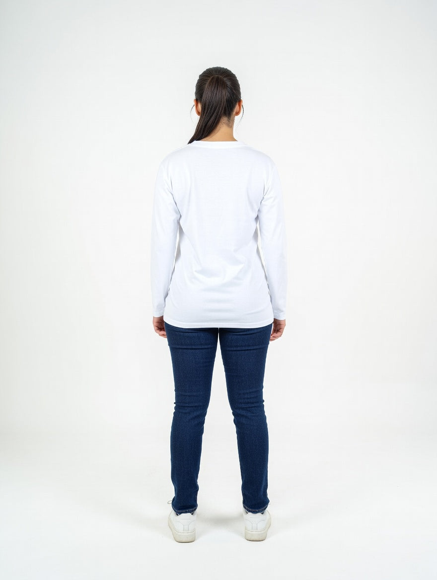 Remera Feli Azul Marino - Atras