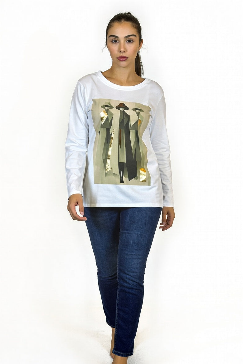Remera Icona Verde - Walking
