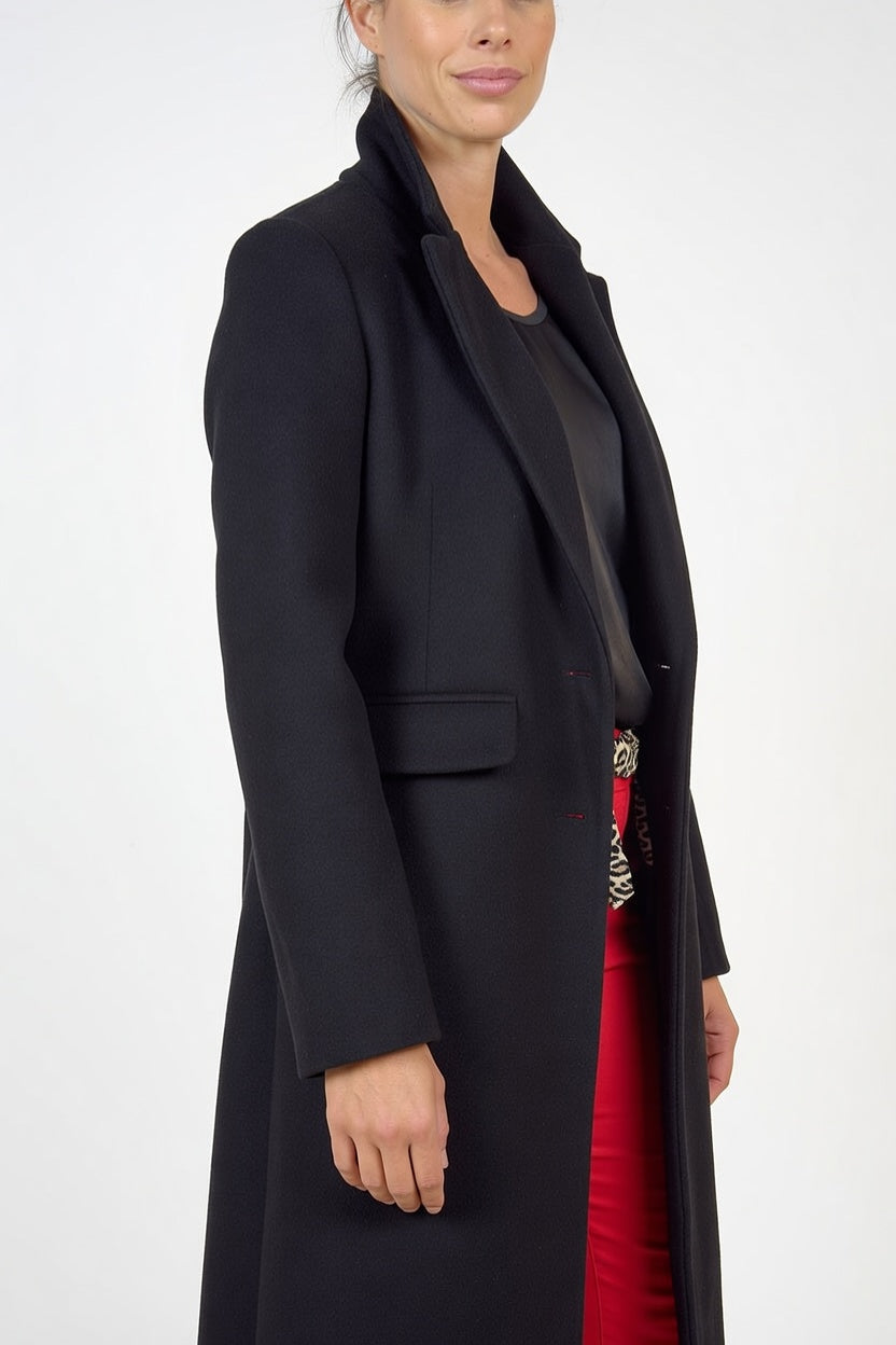 Saco de Paño Firenze Negro - Costado